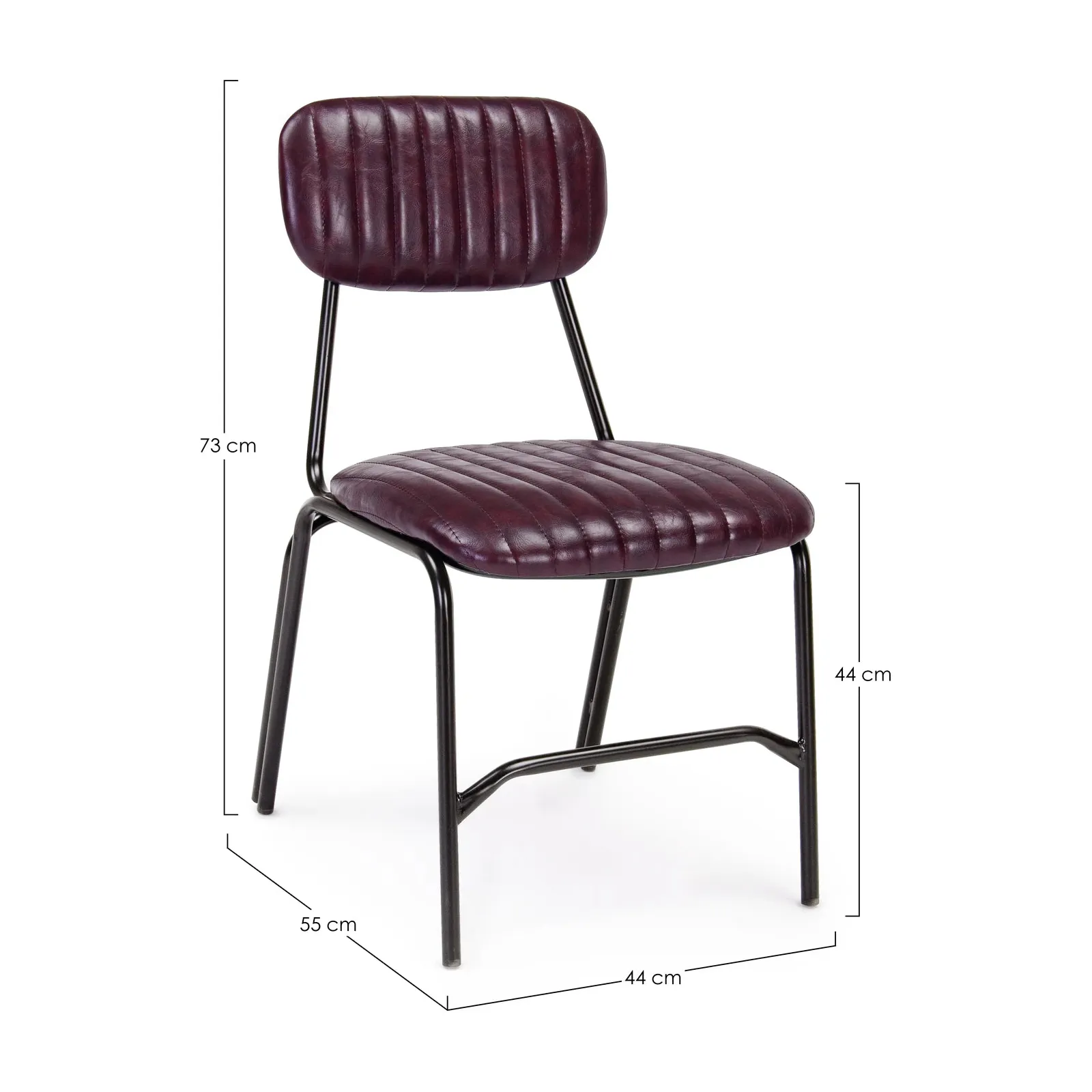 Debbie Stuhl Vintage Burgundy - Image 2