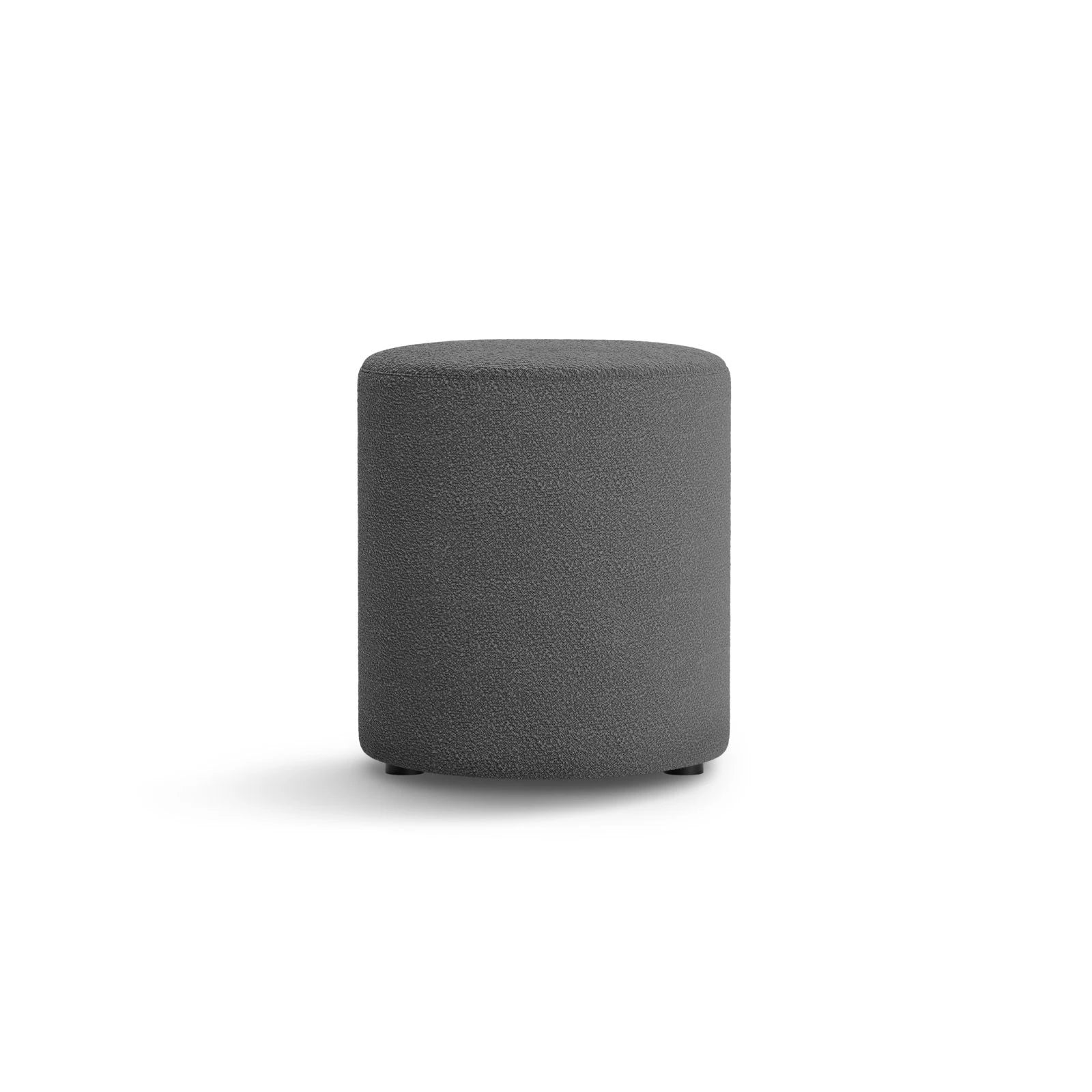 Dia Pouf aus Samt, Cord oder Boucle, 40x40 cm - Image 10
