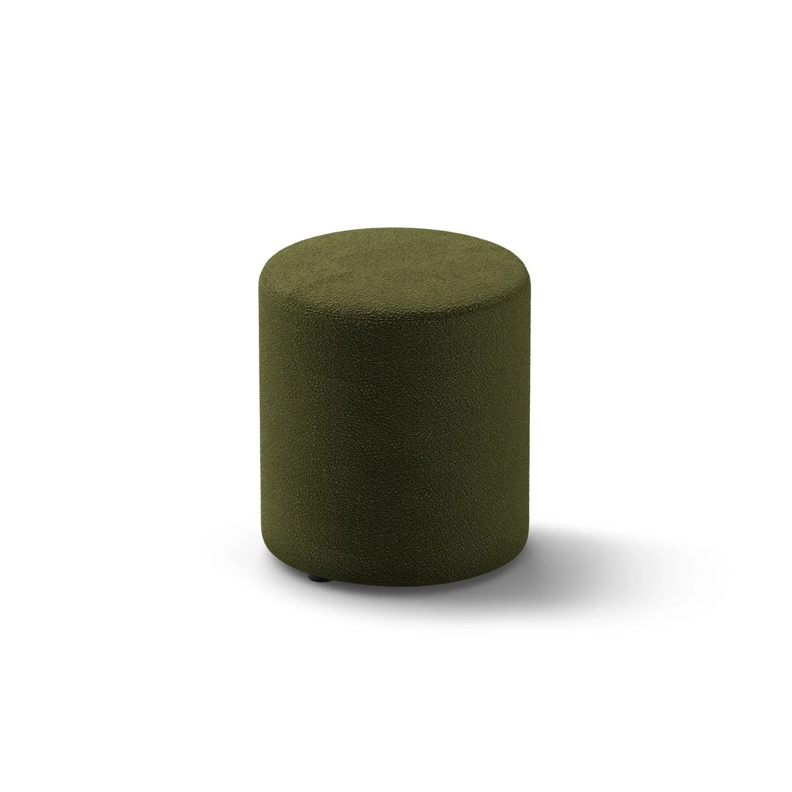 Dia Pouf aus Samt, Cord oder Boucle, 40x40 cm - Image 20