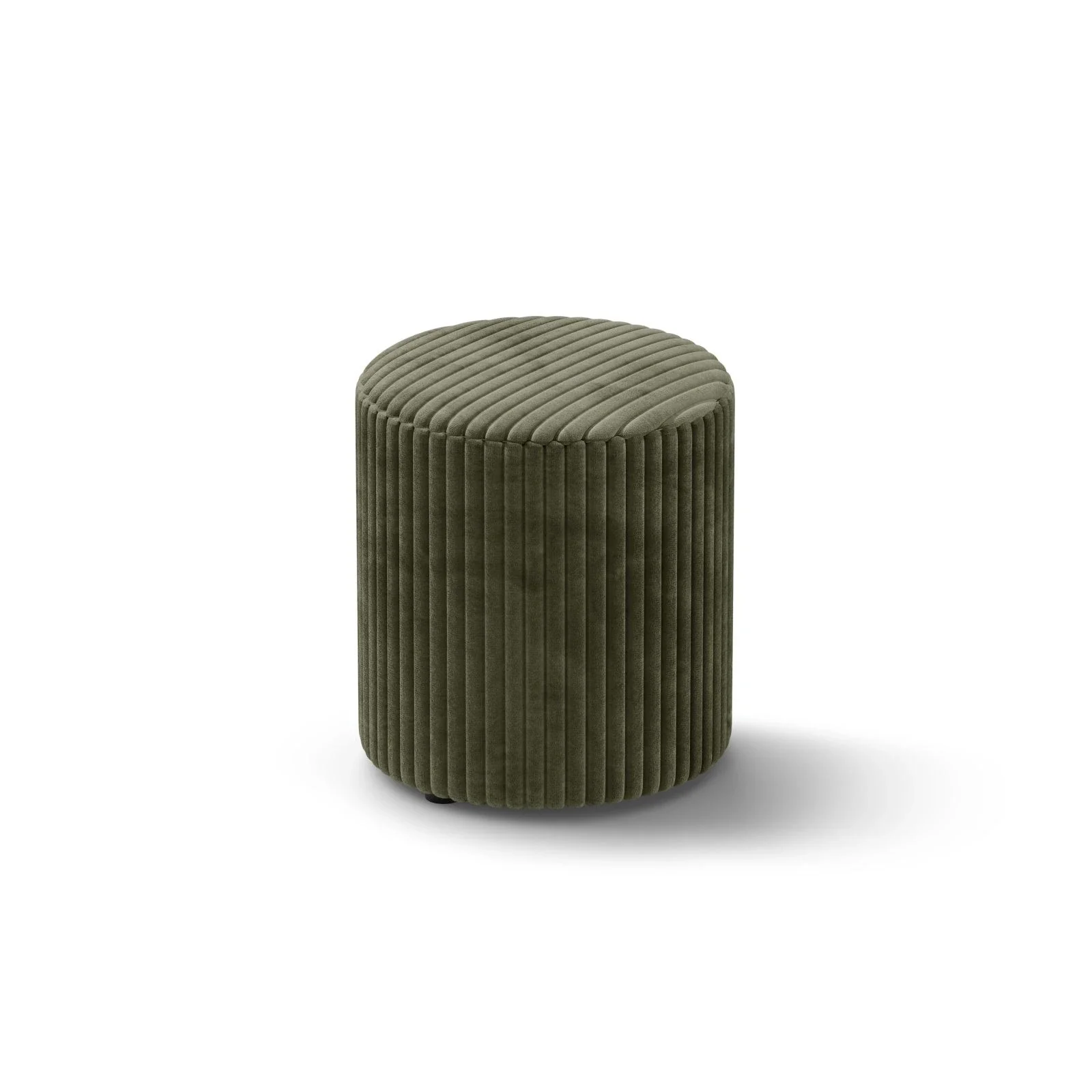 Dia Pouf aus Samt, Cord oder Boucle, 40x40 cm - Image 32