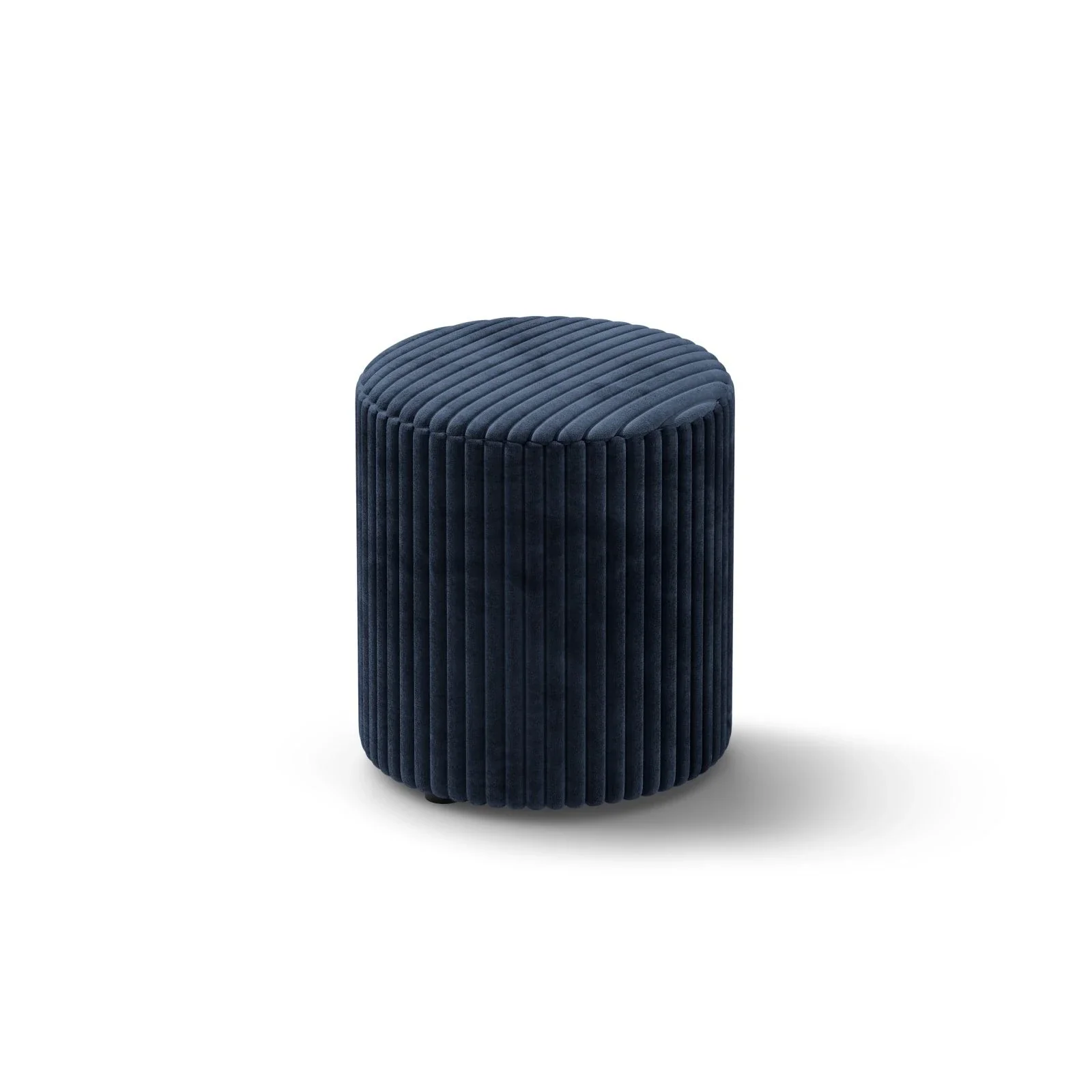 Dia Pouf aus Samt, Cord oder Boucle, 40x40 cm - Image 35