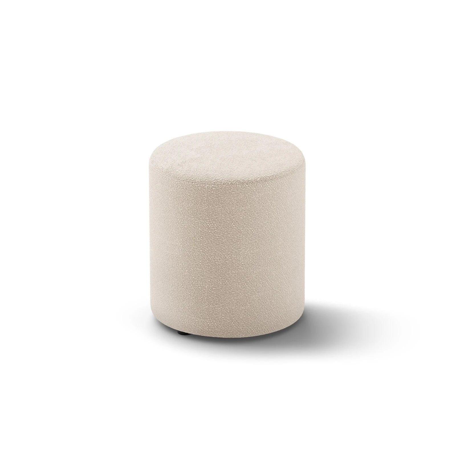 Dia Pouf aus Samt, Cord oder Boucle, 40x40 cm - Image 5