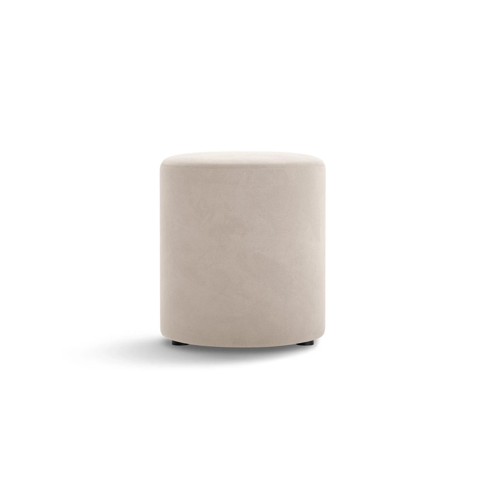 Dia Pouf aus Samt, Cord oder Boucle, 40x40 cm - Image 67
