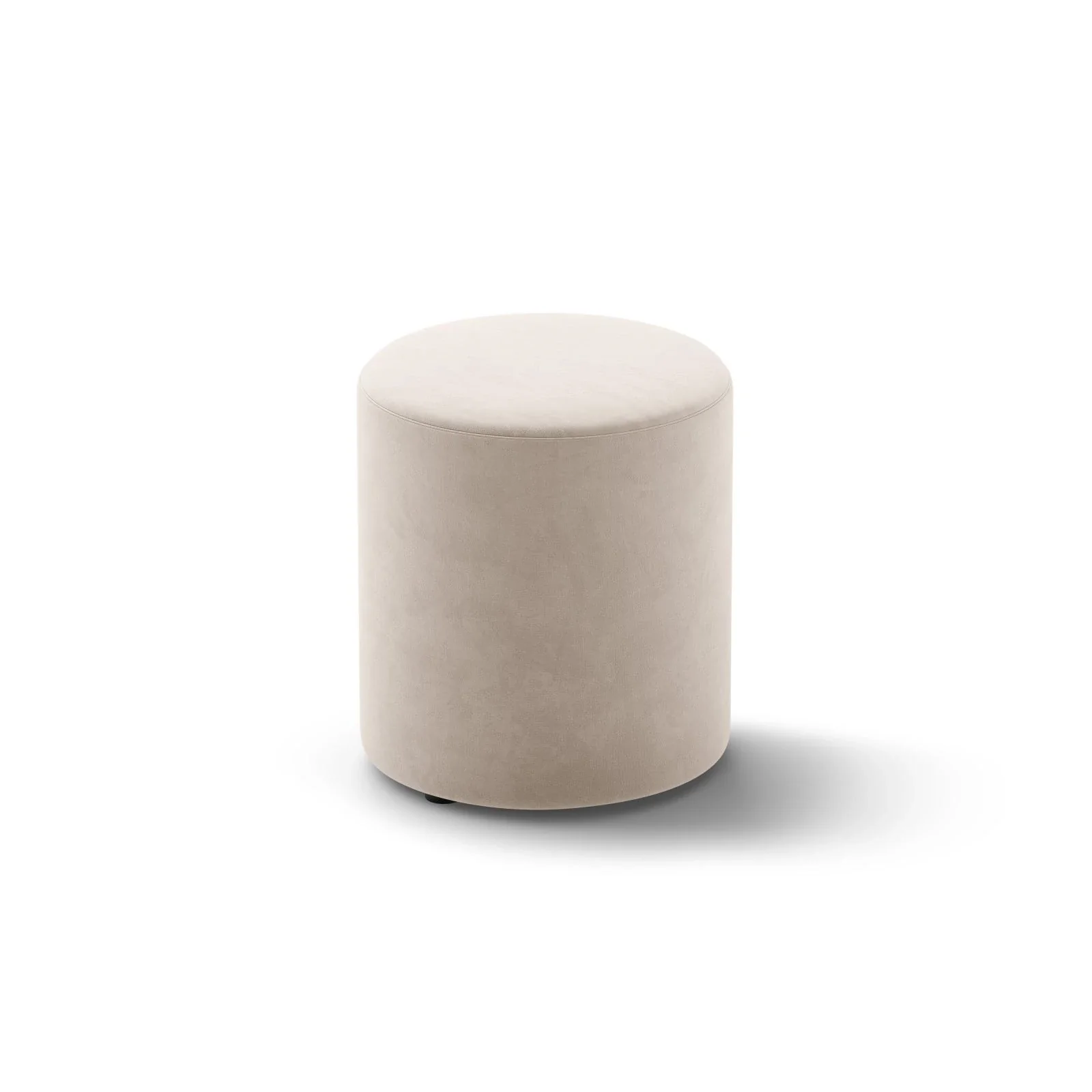 Dia Pouf aus Samt, Cord oder Boucle, 40x40 cm - Image 68