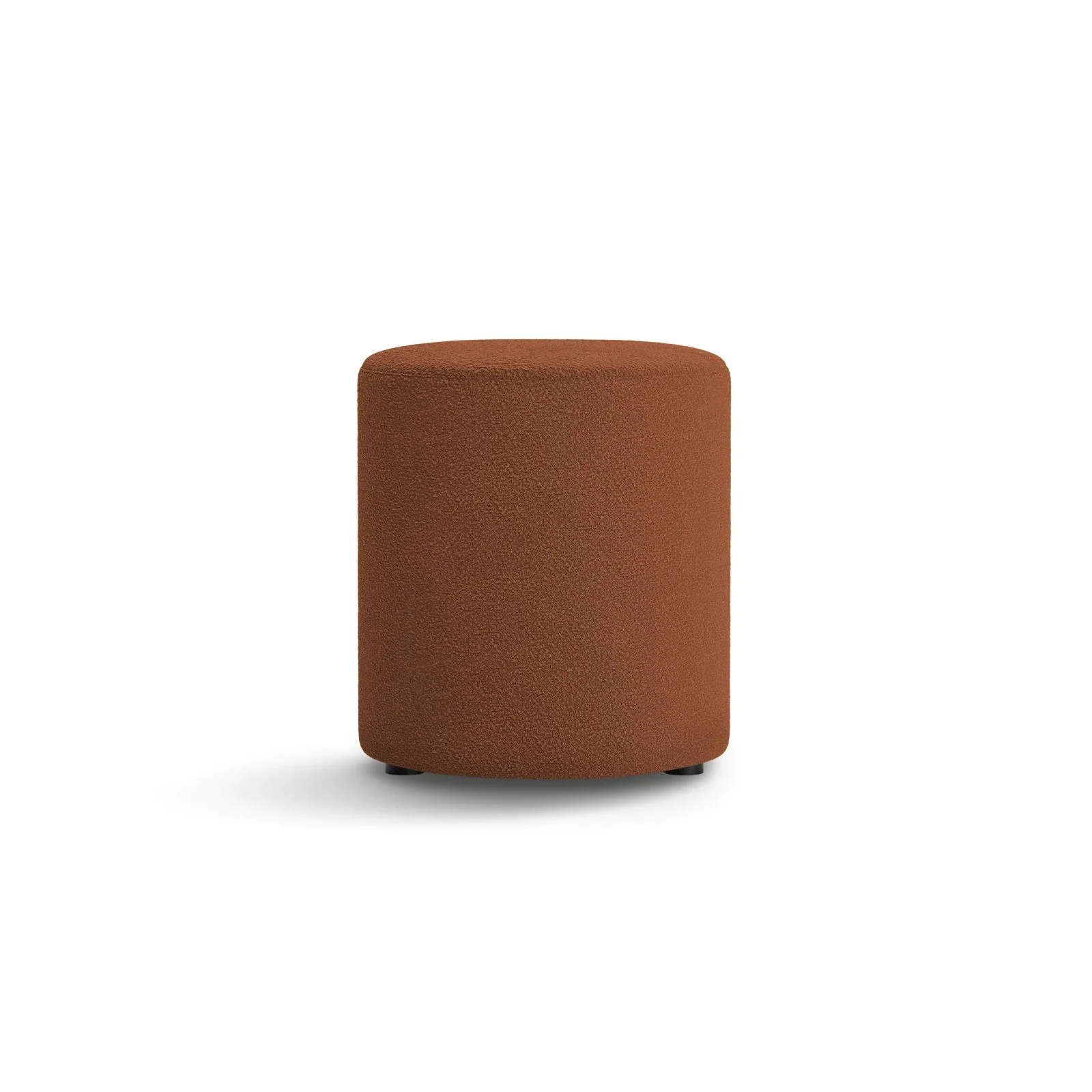 Dia Pouf aus Samt, Cord oder Boucle, 40x40 cm - Image 7