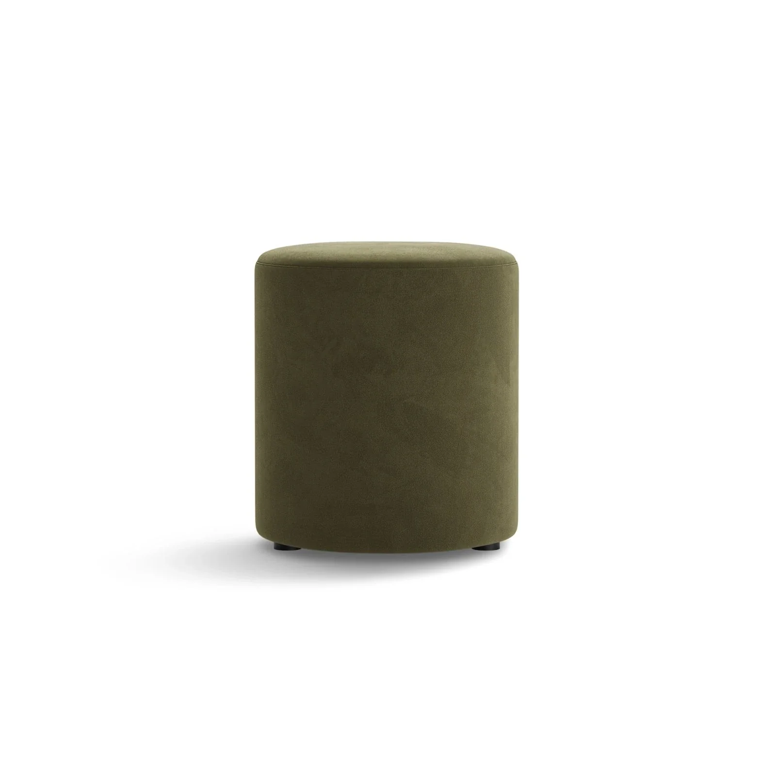 Dia Pouf aus Samt, Cord oder Boucle, 40x40 cm - Image 79