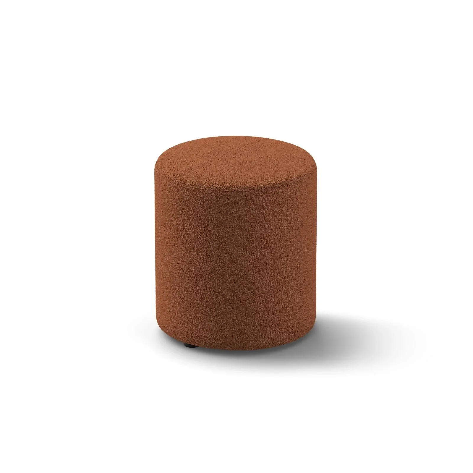 Dia Pouf aus Samt, Cord oder Boucle, 40x40 cm - Image 8