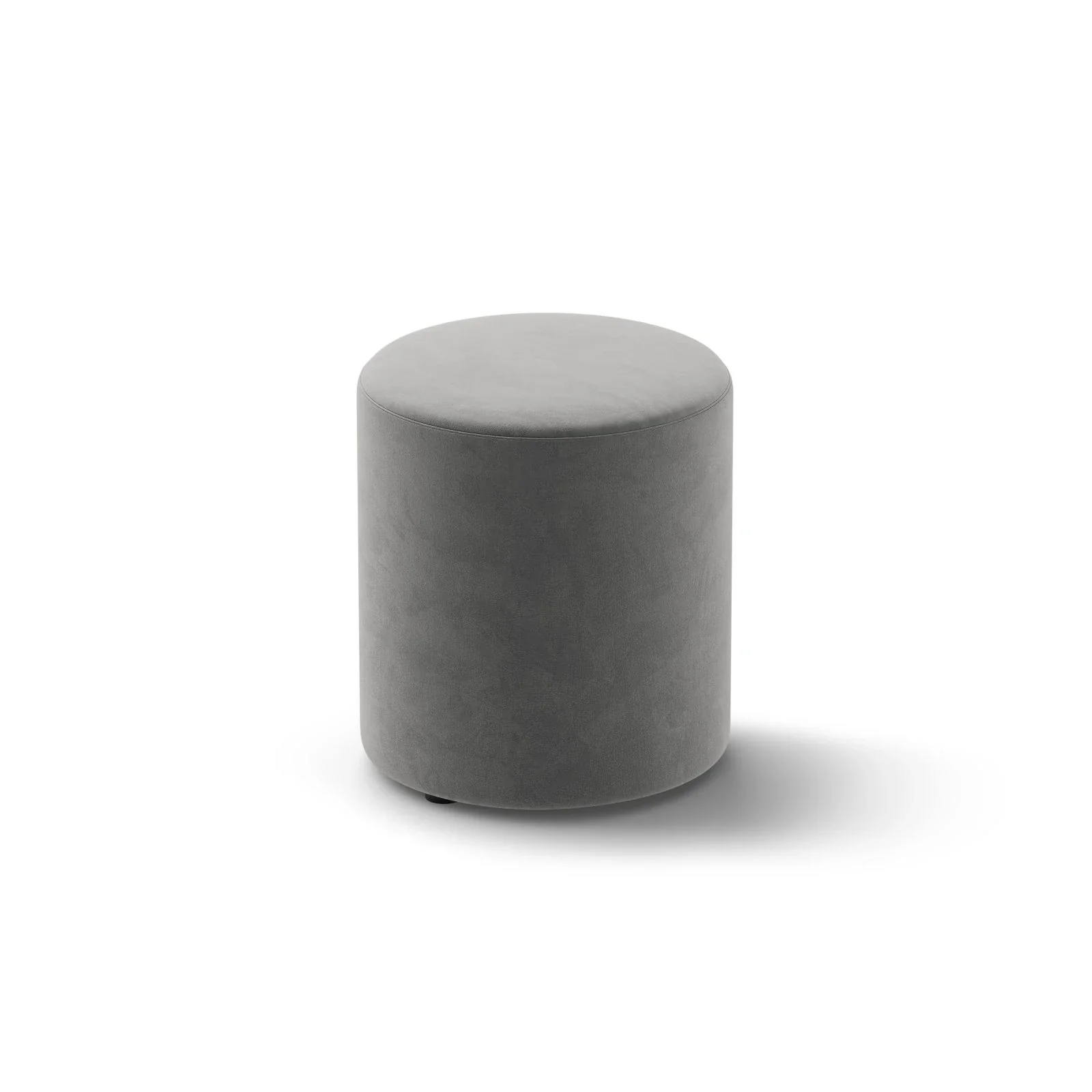 Dia Pouf aus Samt, Cord oder Boucle, 40x40 cm - Image 89