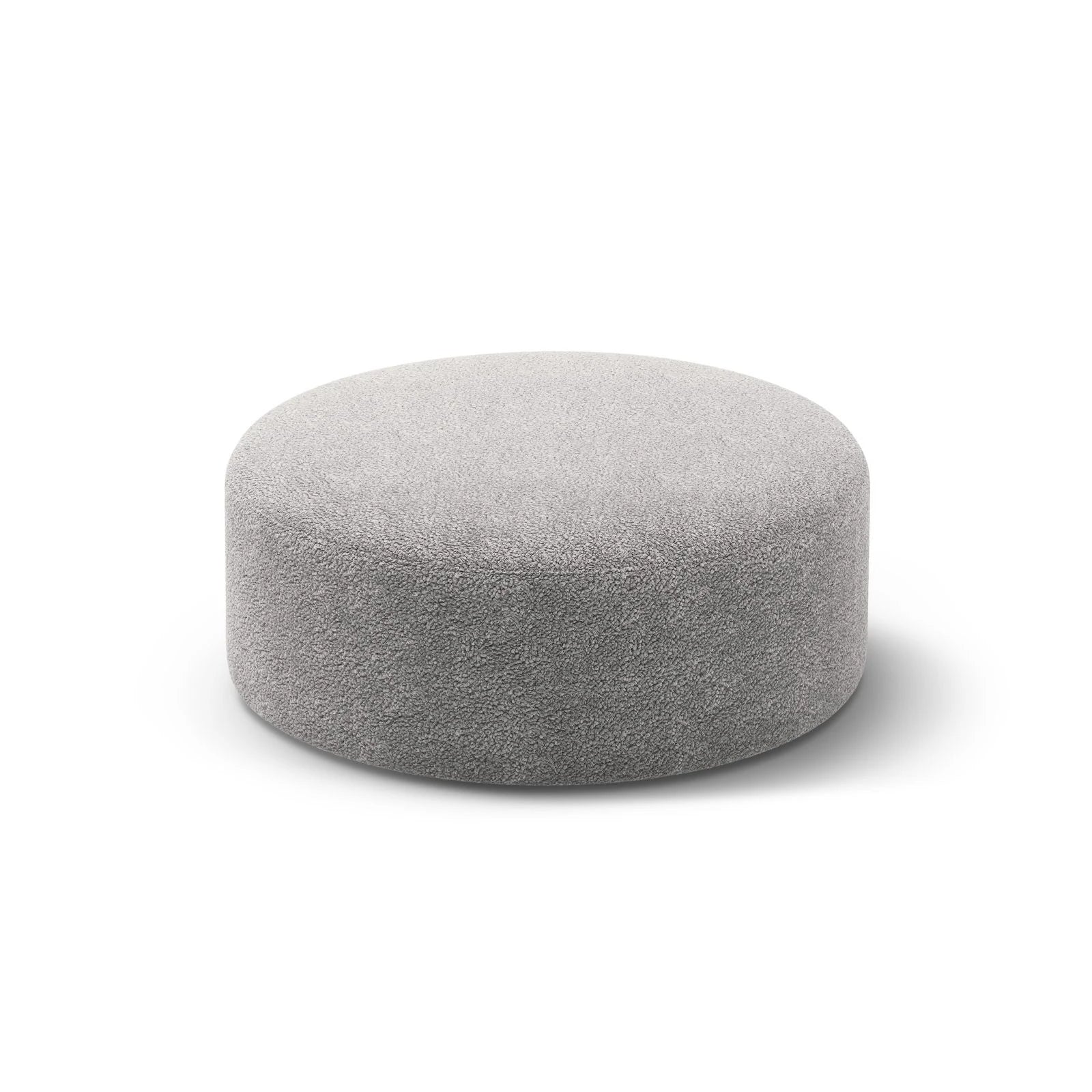Dia Pouf aus Samt, Cord oder Boucle, 90x90 cm - Image 59