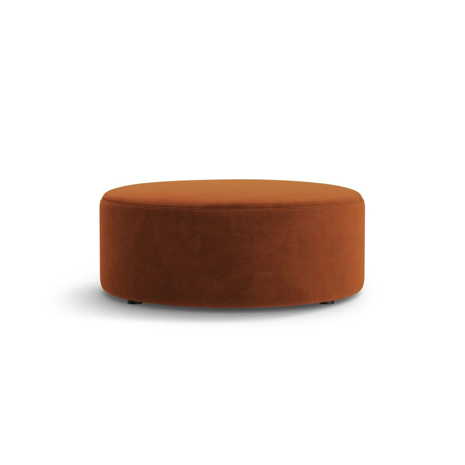 Dia Pouf aus Samt, Cord oder Boucle, 90x90 cm - Image 85