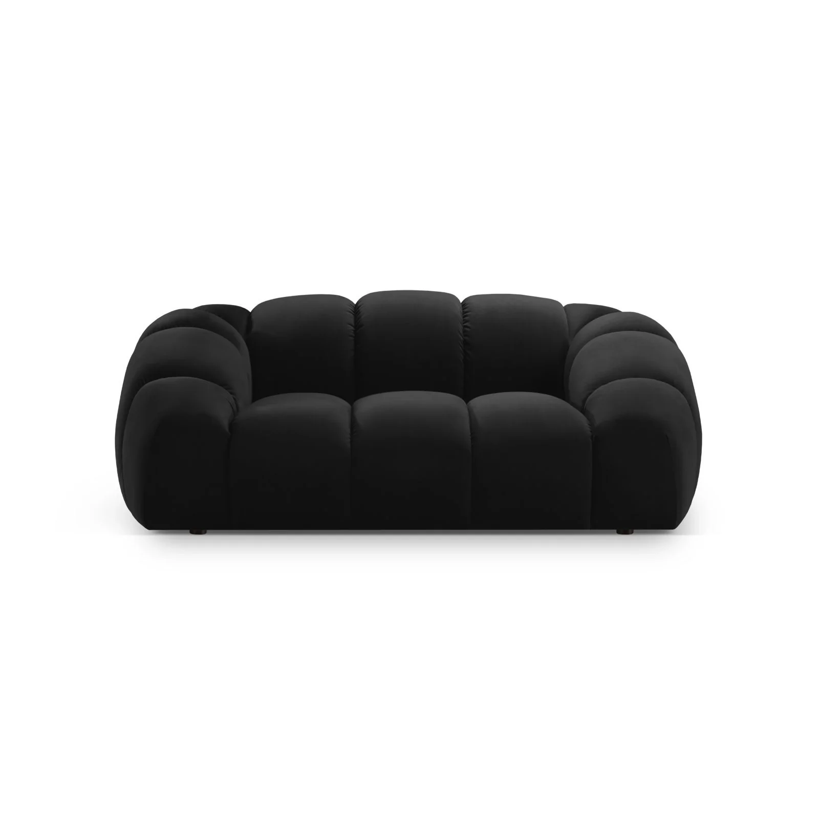 Diana 2-Sitzer Sofa aus Samt, 3D-Stoff oder Strukturstoff, 214x114 cm - Image 105