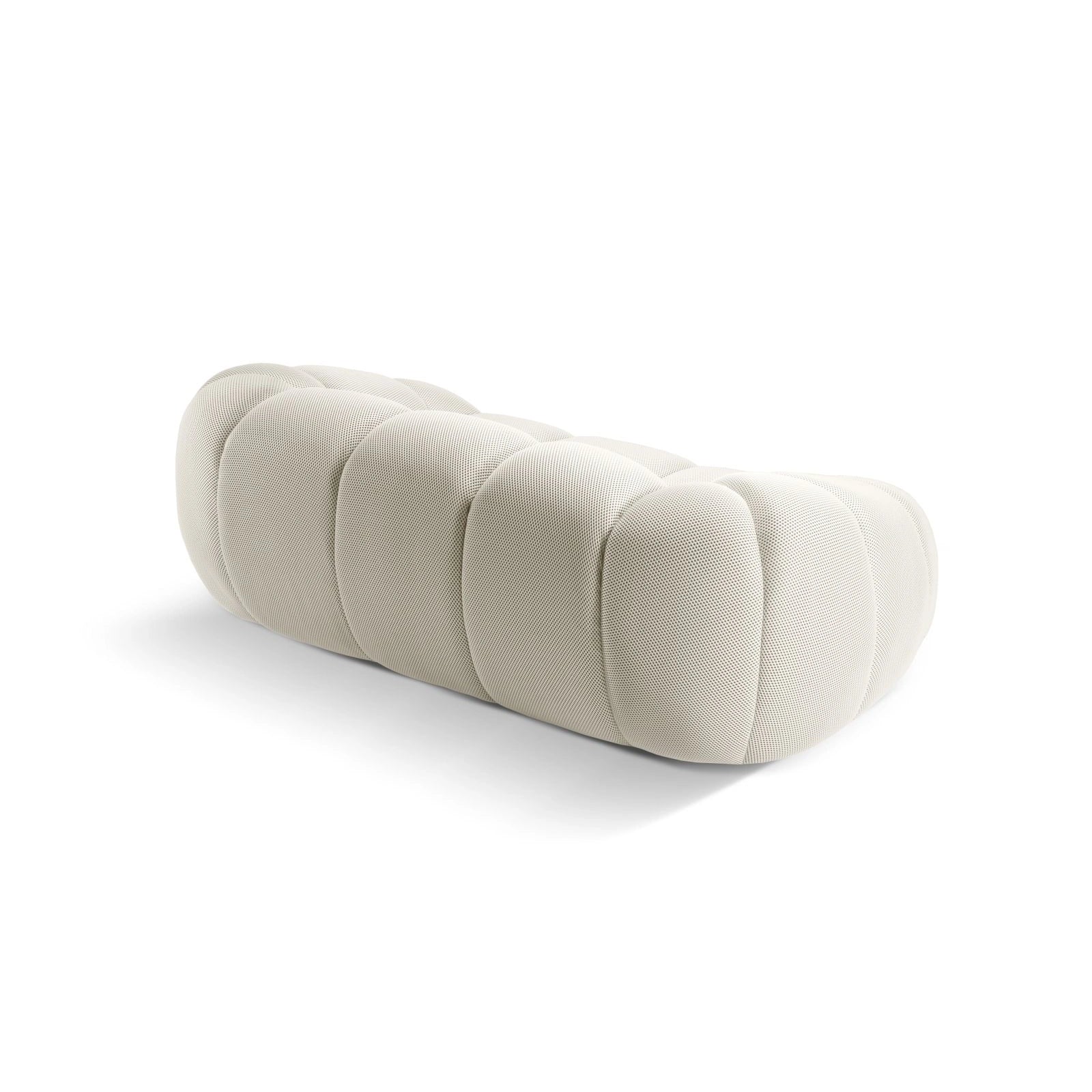 Diana 2-Sitzer Sofa aus Samt, 3D-Stoff oder Strukturstoff, 214x114 cm - Image 6