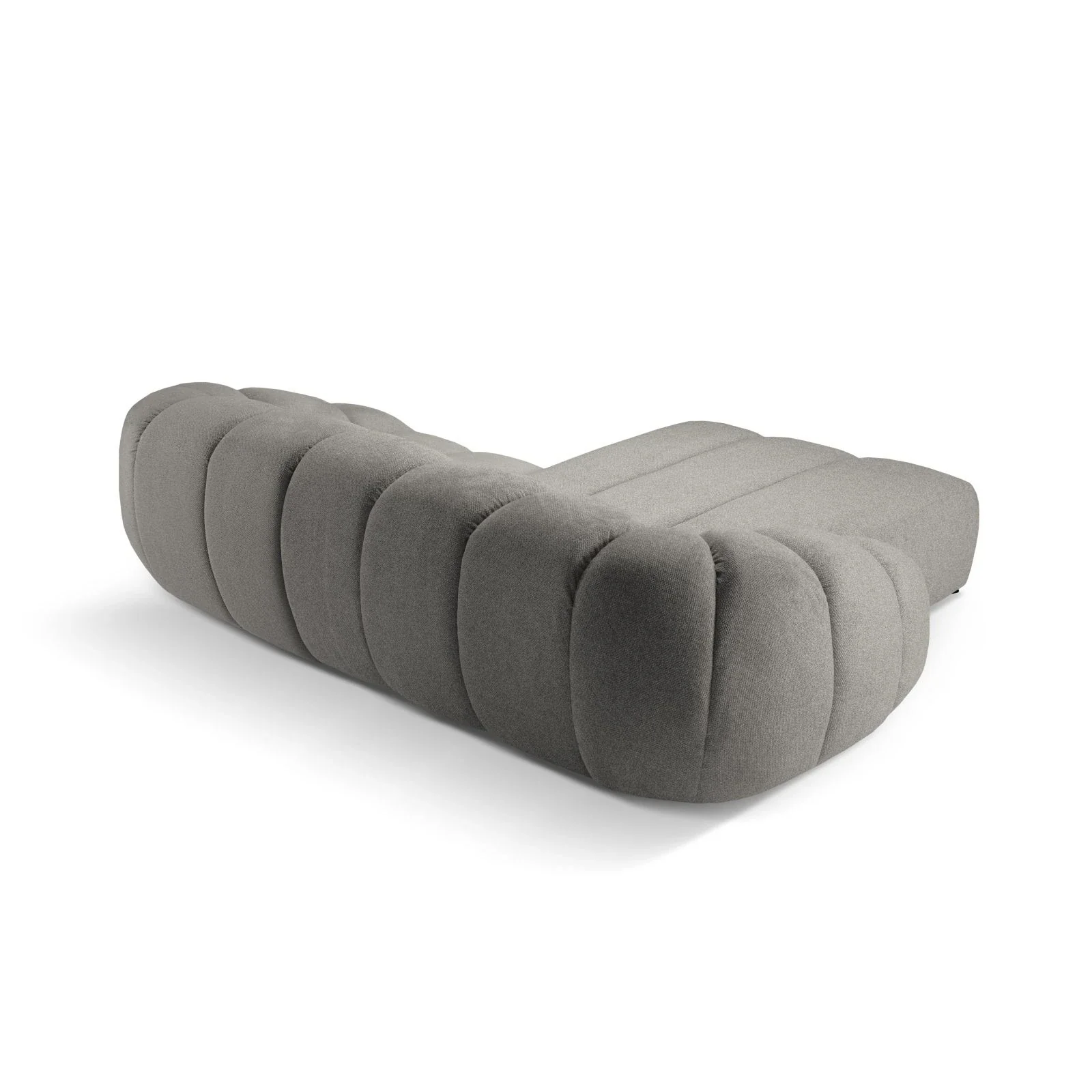 Diana 3-Sitzer Ecksofa Links, mit Bezug aus Samt oder Strukturstoff, 294x182 cm - Image 11