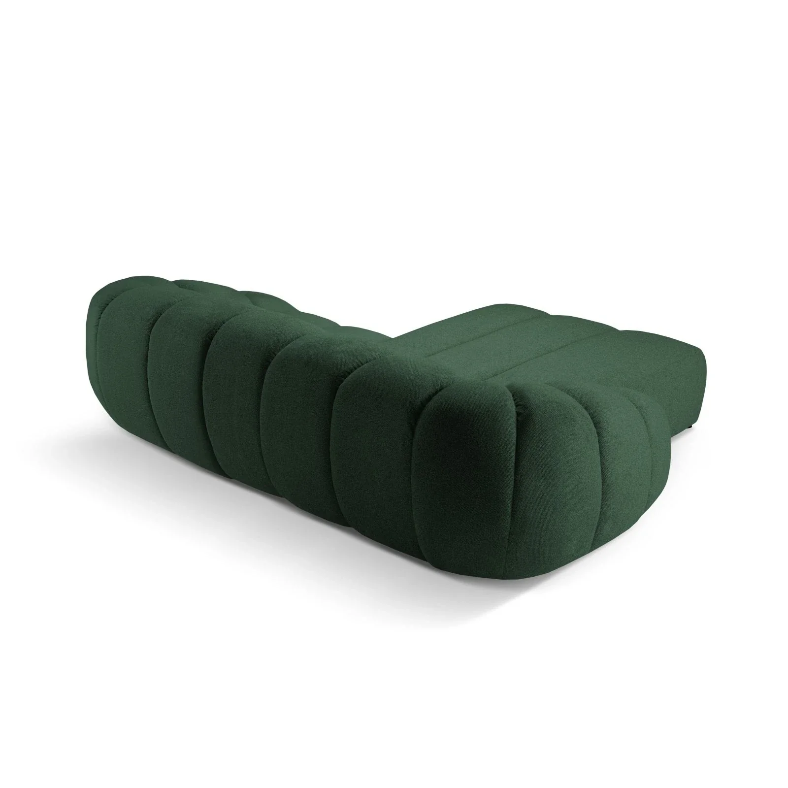 Diana 3-Sitzer Ecksofa Links, mit Bezug aus Samt oder Strukturstoff, 294x182 cm - Image 17