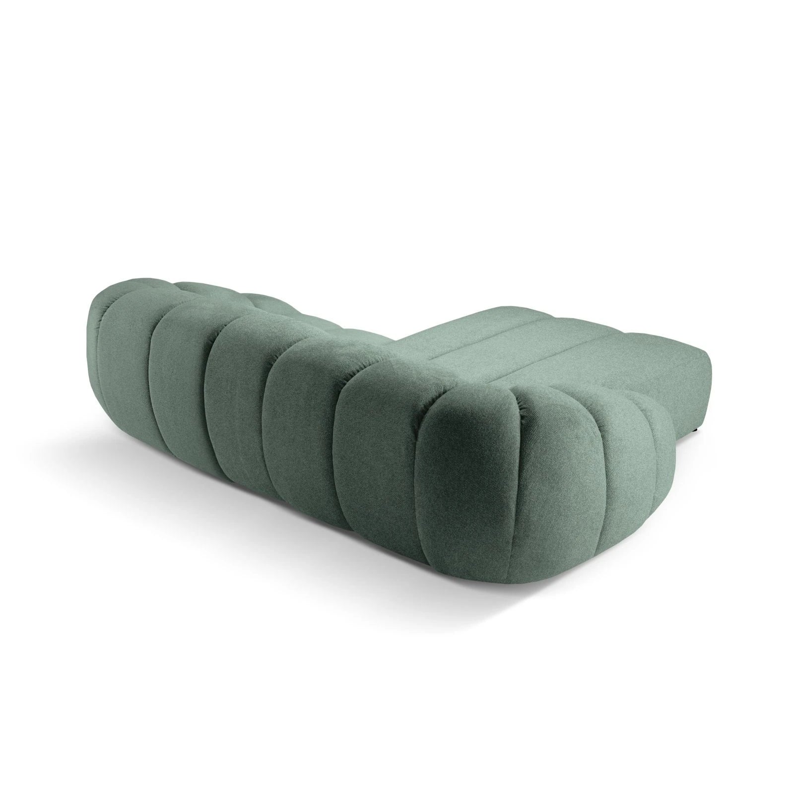 Diana 3-Sitzer Ecksofa Links, mit Bezug aus Samt oder Strukturstoff, 294x182 cm - Image 23
