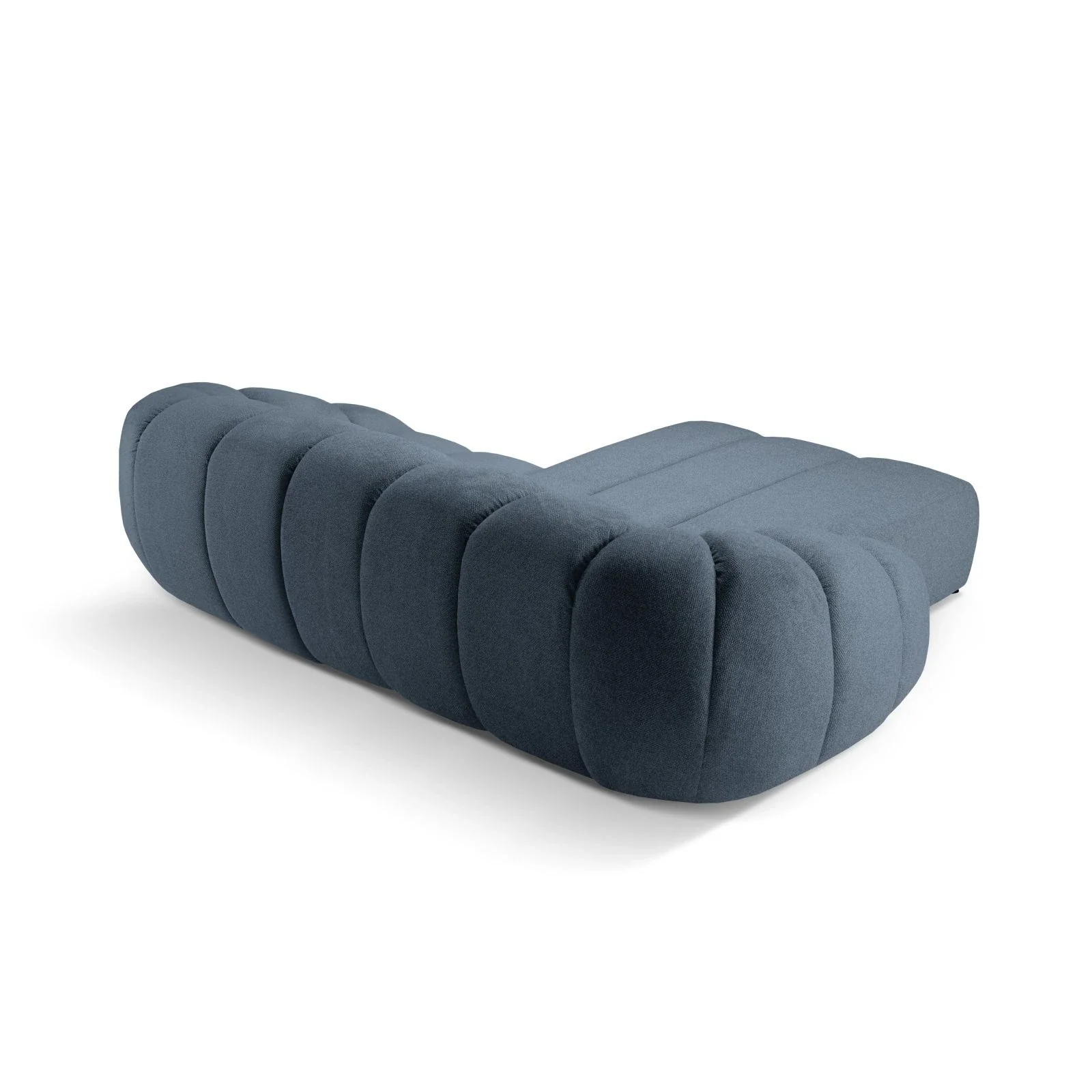 Diana 3-Sitzer Ecksofa Links, mit Bezug aus Samt oder Strukturstoff, 294x182 cm - Image 29