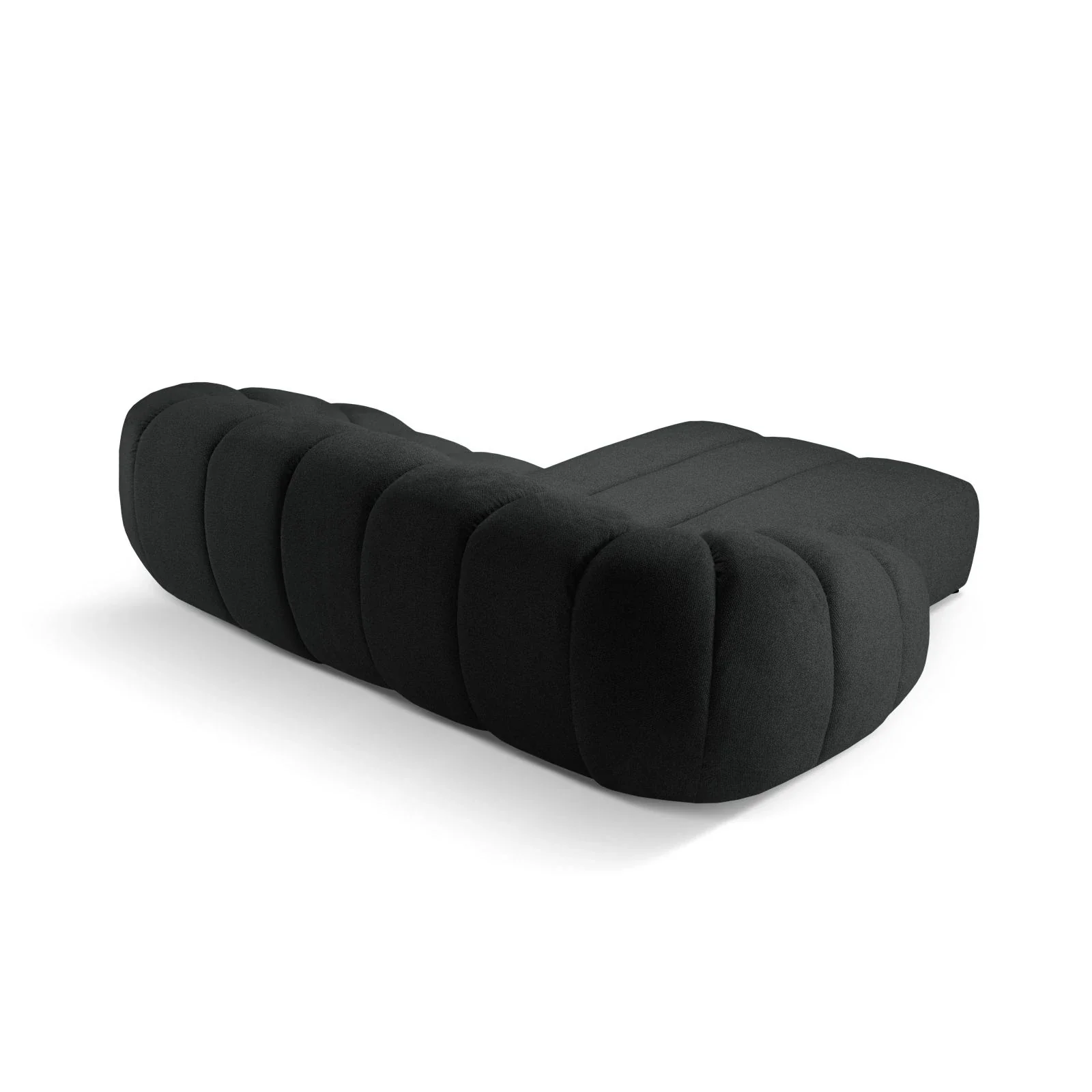 Diana 3-Sitzer Ecksofa Links, mit Bezug aus Samt oder Strukturstoff, 294x182 cm - Image 35