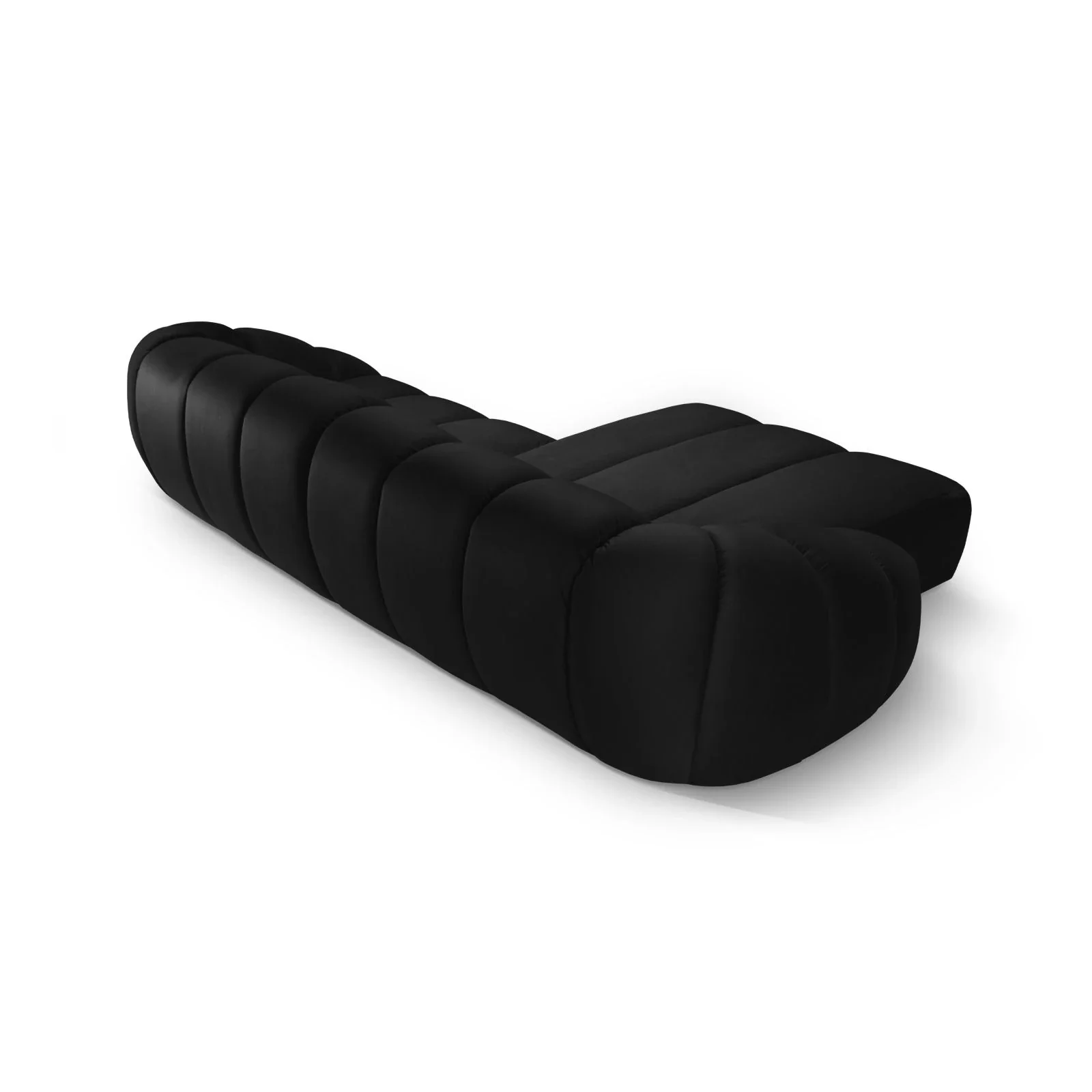 Diana 4-Sitzer Ecksofa Links, mit Bezug aus 3D-Stoff, Samt oder Strukturstoff, 334x182 cm - Image 106