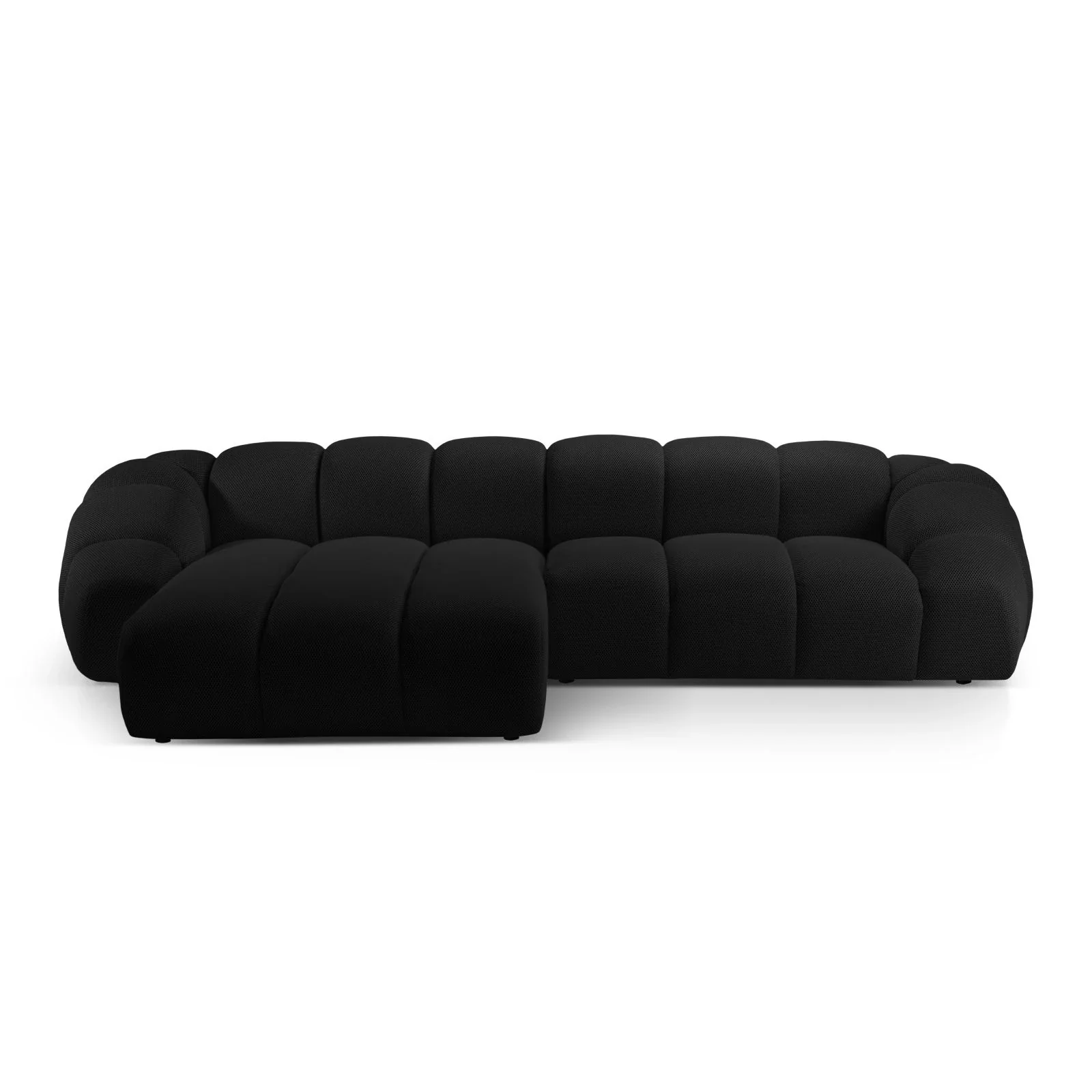 Diana 4-Sitzer Ecksofa Links, mit Bezug aus 3D-Stoff, Samt oder Strukturstoff, 334x182 cm - Image 25