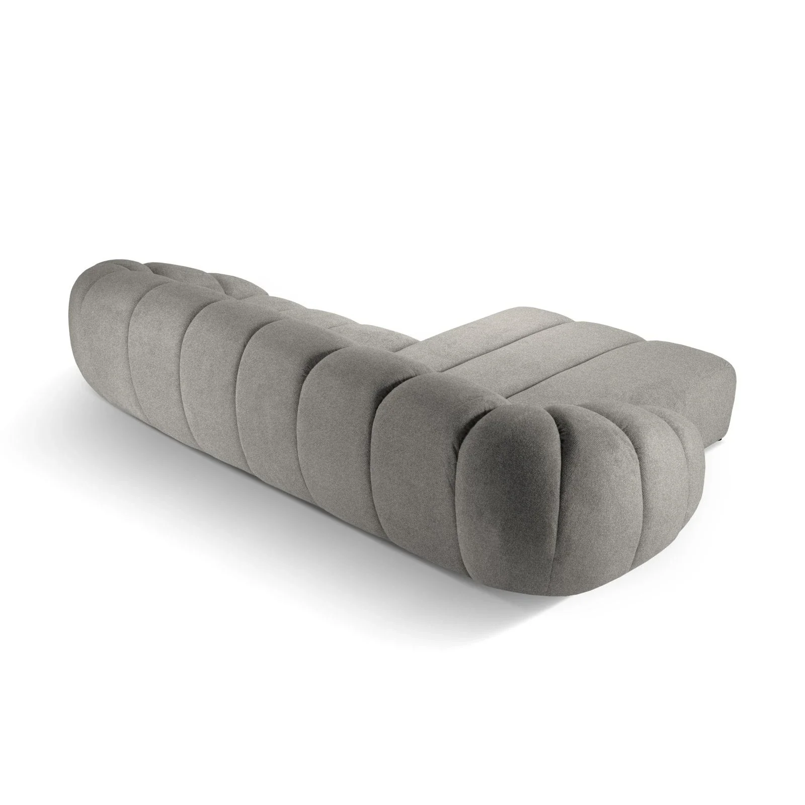 Diana 4-Sitzer Ecksofa Links, mit Bezug aus 3D-Stoff, Samt oder Strukturstoff, 334x182 cm - Image 41