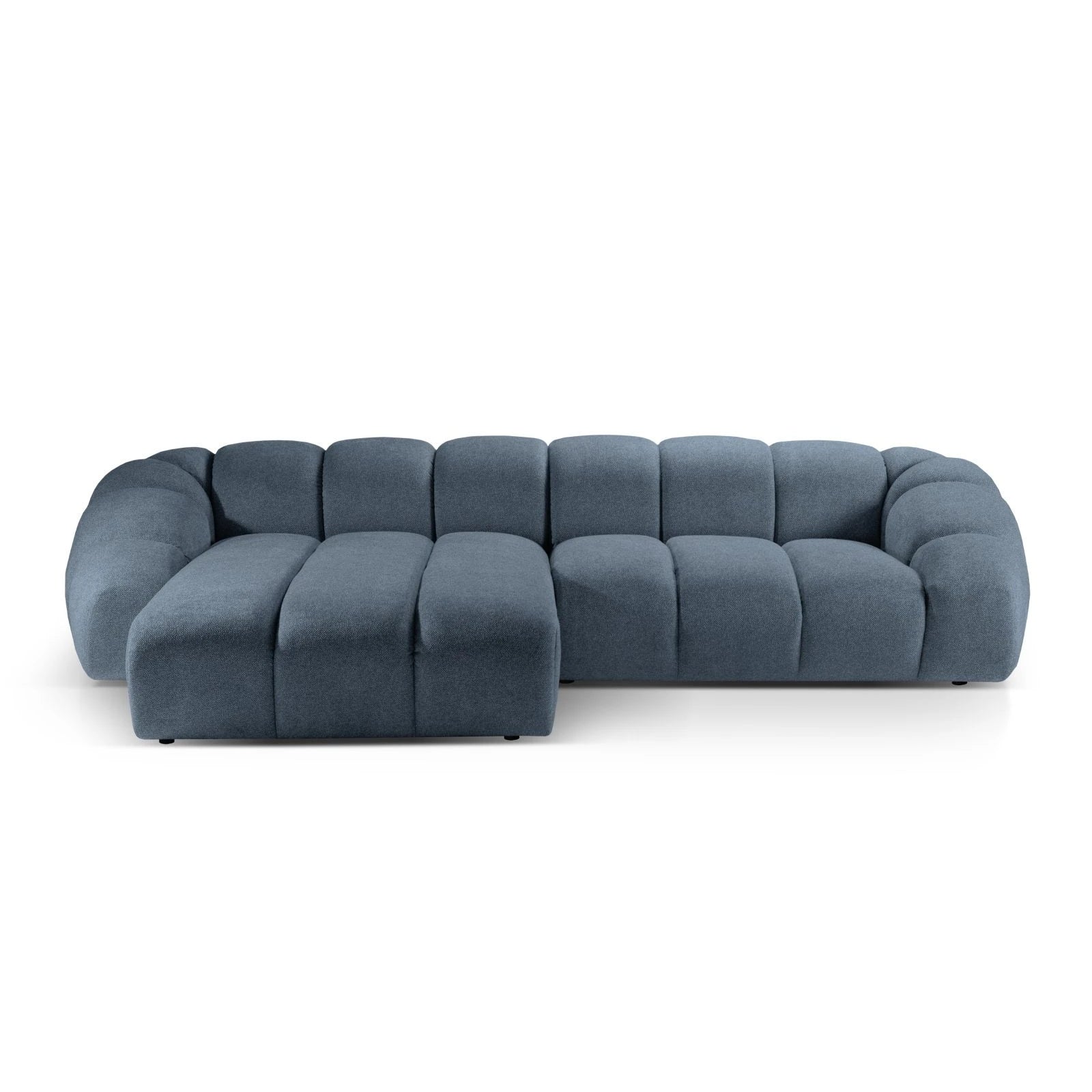 Diana 4-Sitzer Ecksofa Links, mit Bezug aus 3D-Stoff, Samt oder Strukturstoff, 334x182 cm - Image 55