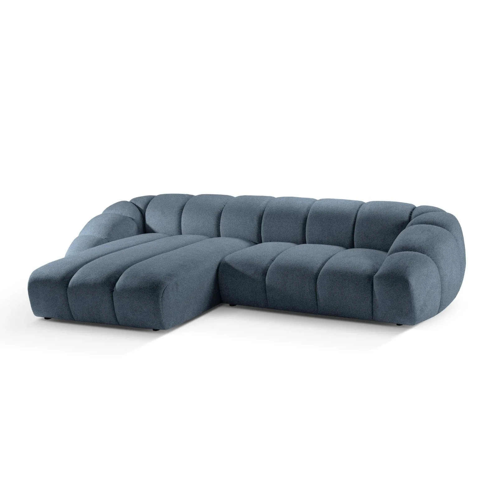 Diana 4-Sitzer Ecksofa Links, mit Bezug aus 3D-Stoff, Samt oder Strukturstoff, 334x182 cm - Image 58