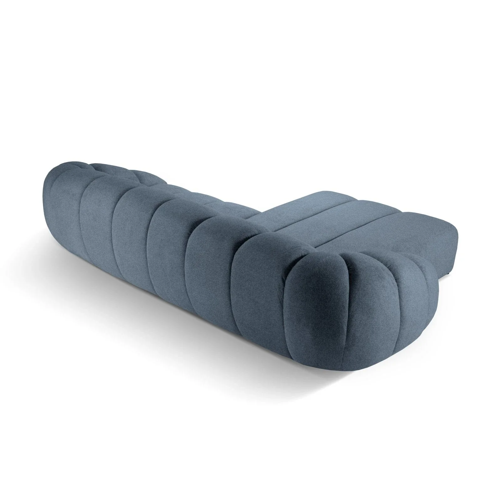 Diana 4-Sitzer Ecksofa Links, mit Bezug aus 3D-Stoff, Samt oder Strukturstoff, 334x182 cm - Image 59