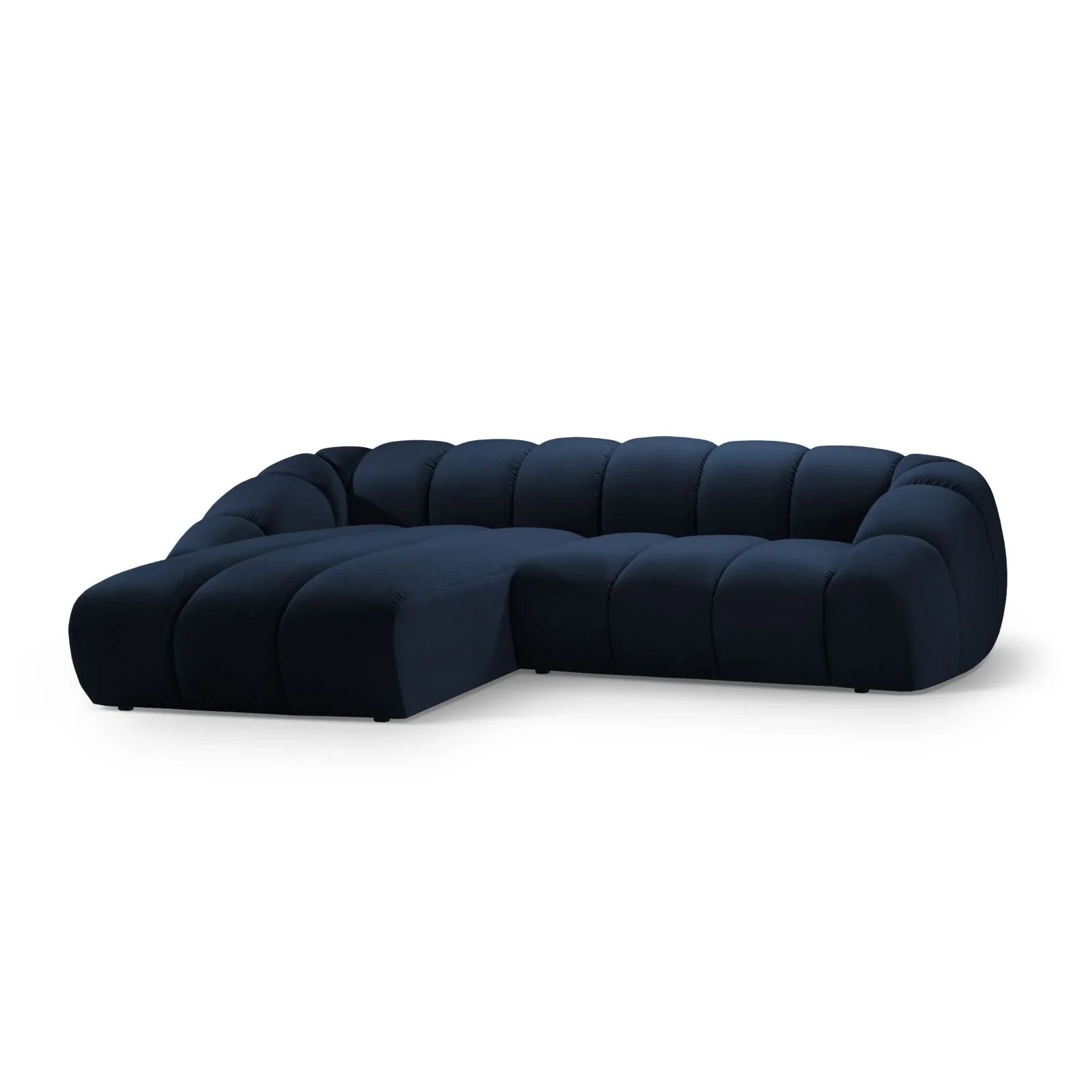 Diana 4-Sitzer Ecksofa Links, mit Bezug aus 3D-Stoff, Samt oder Strukturstoff, 334x182 cm - Image 85