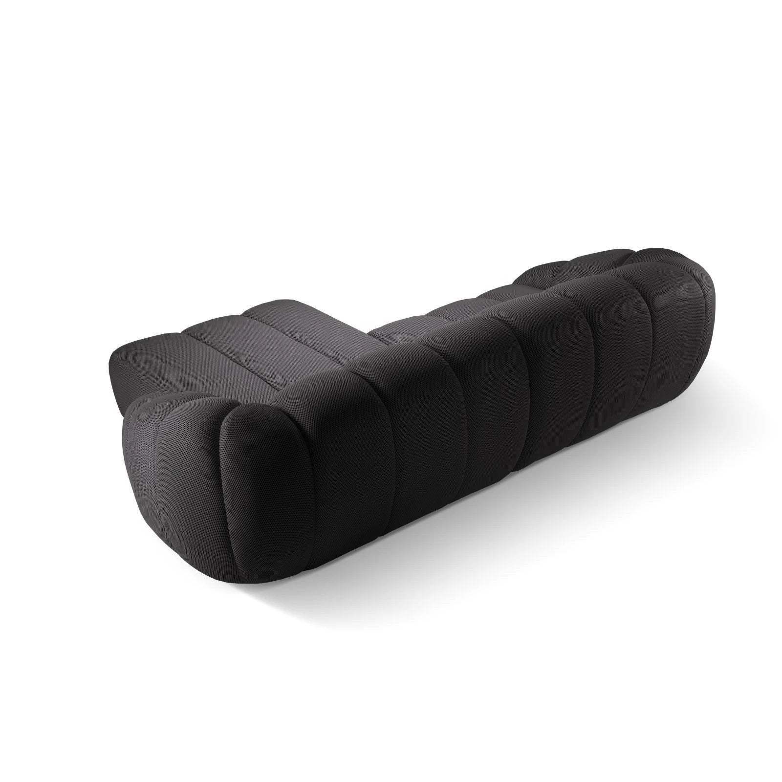 Diana 4-Sitzer Ecksofa Rechts, mit Bezug aus 3D-Stoff, Samt oder Strukturstoff, 334x182 cm - Image 23