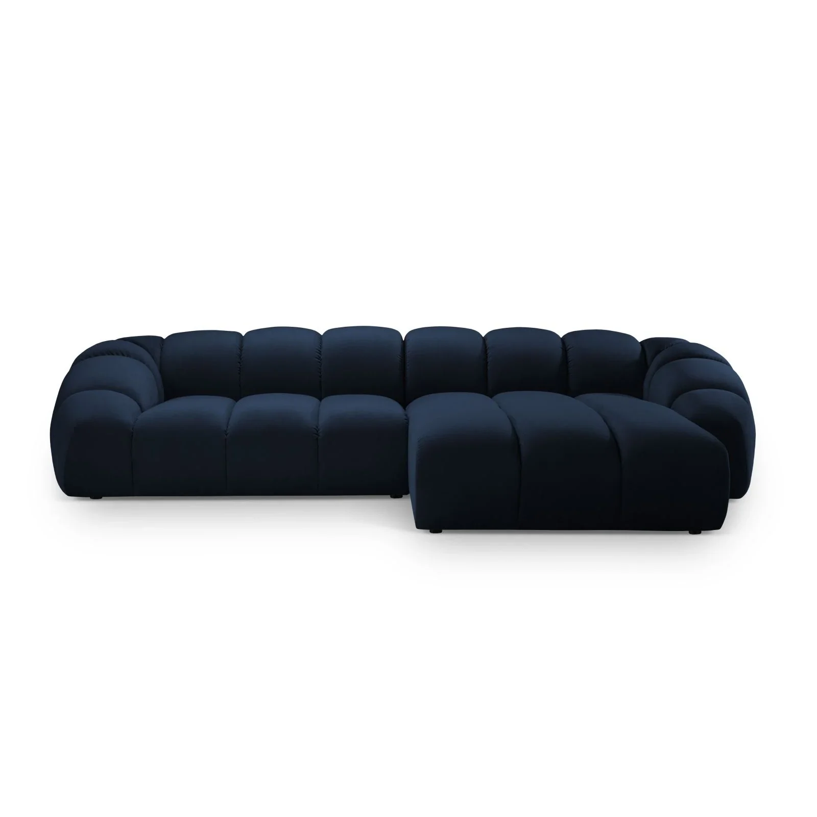 Diana 4-Sitzer Ecksofa Rechts, mit Bezug aus 3D-Stoff, Samt oder Strukturstoff, 334x182 cm - Image 83