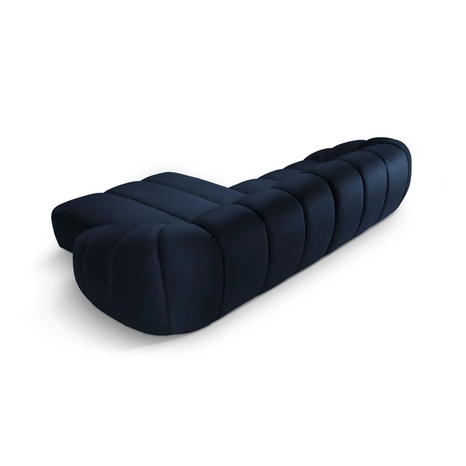 Diana 4-Sitzer Ecksofa Rechts, mit Bezug aus 3D-Stoff, Samt oder Strukturstoff, 334x182 cm - Image 86