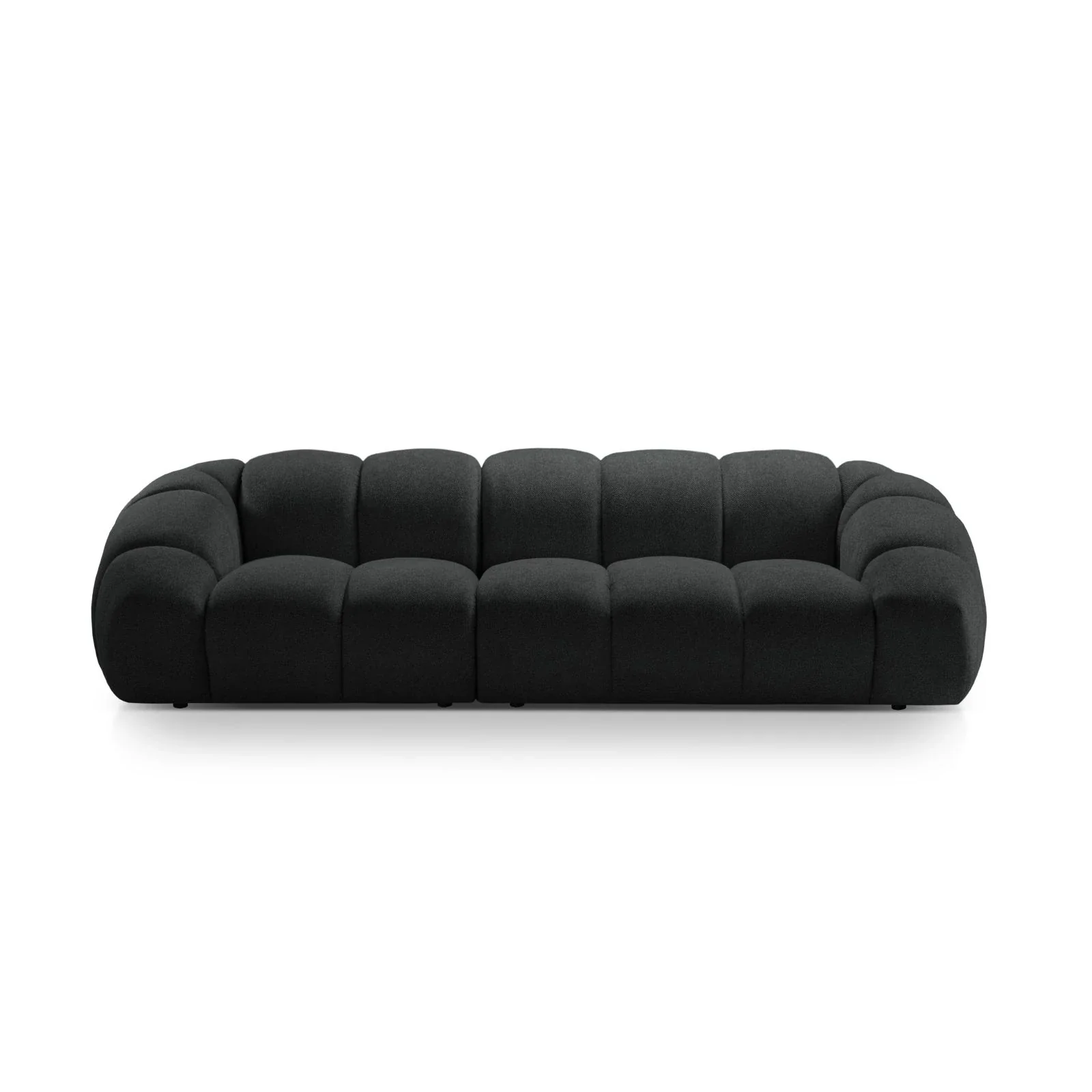 Diana 4-Sitzer Sofa mit Bezug aus 3D-Stoff, Samt oder Strukturstoff, 294x114 cm - Image 61