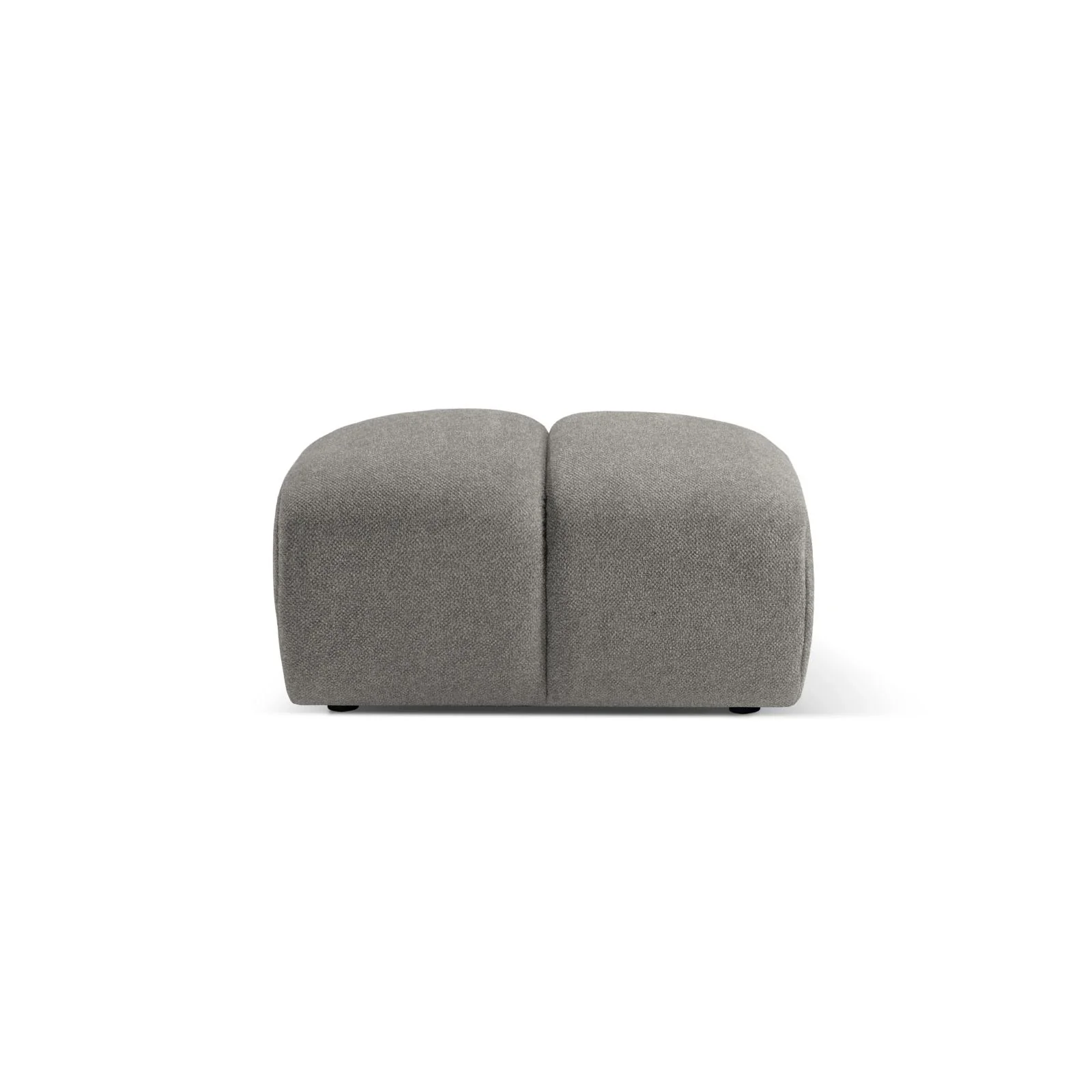 Diana Pouf mit Bezug aus 3D-Stoff, Samt oder Strukturstoff, 82x60 cm - Image 34