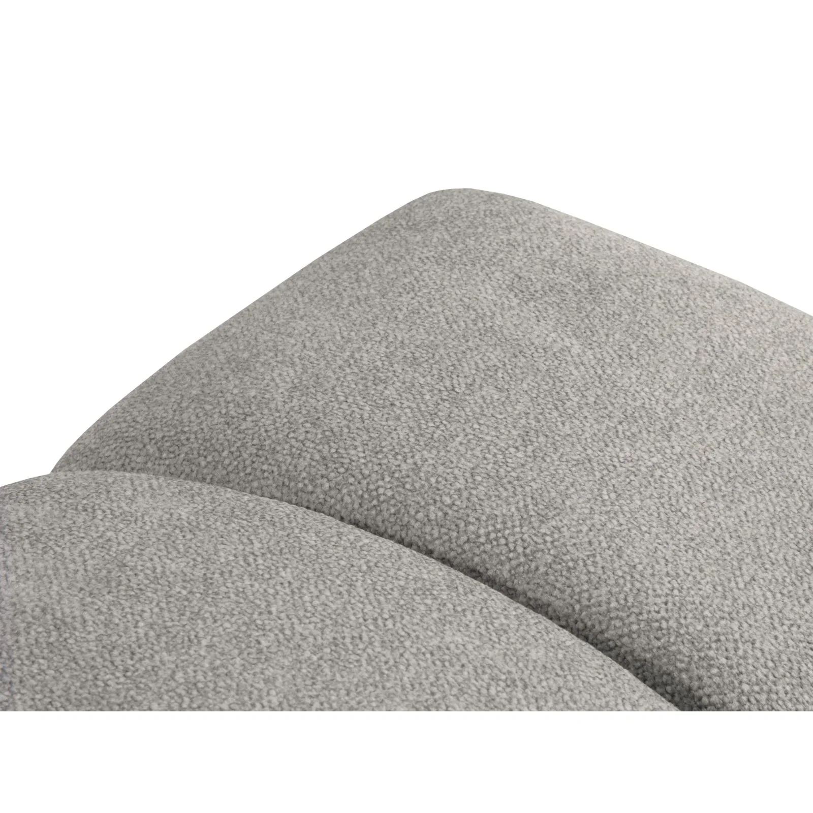 Diana Pouf mit Bezug aus 3D-Stoff, Samt oder Strukturstoff, 82x60 cm - Image 35