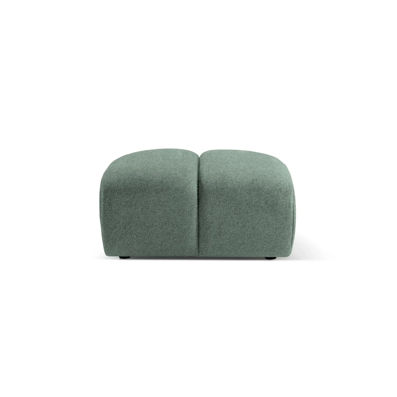 Diana Pouf mit Bezug aus 3D-Stoff, Samt oder Strukturstoff, 82x60 cm - Image 44