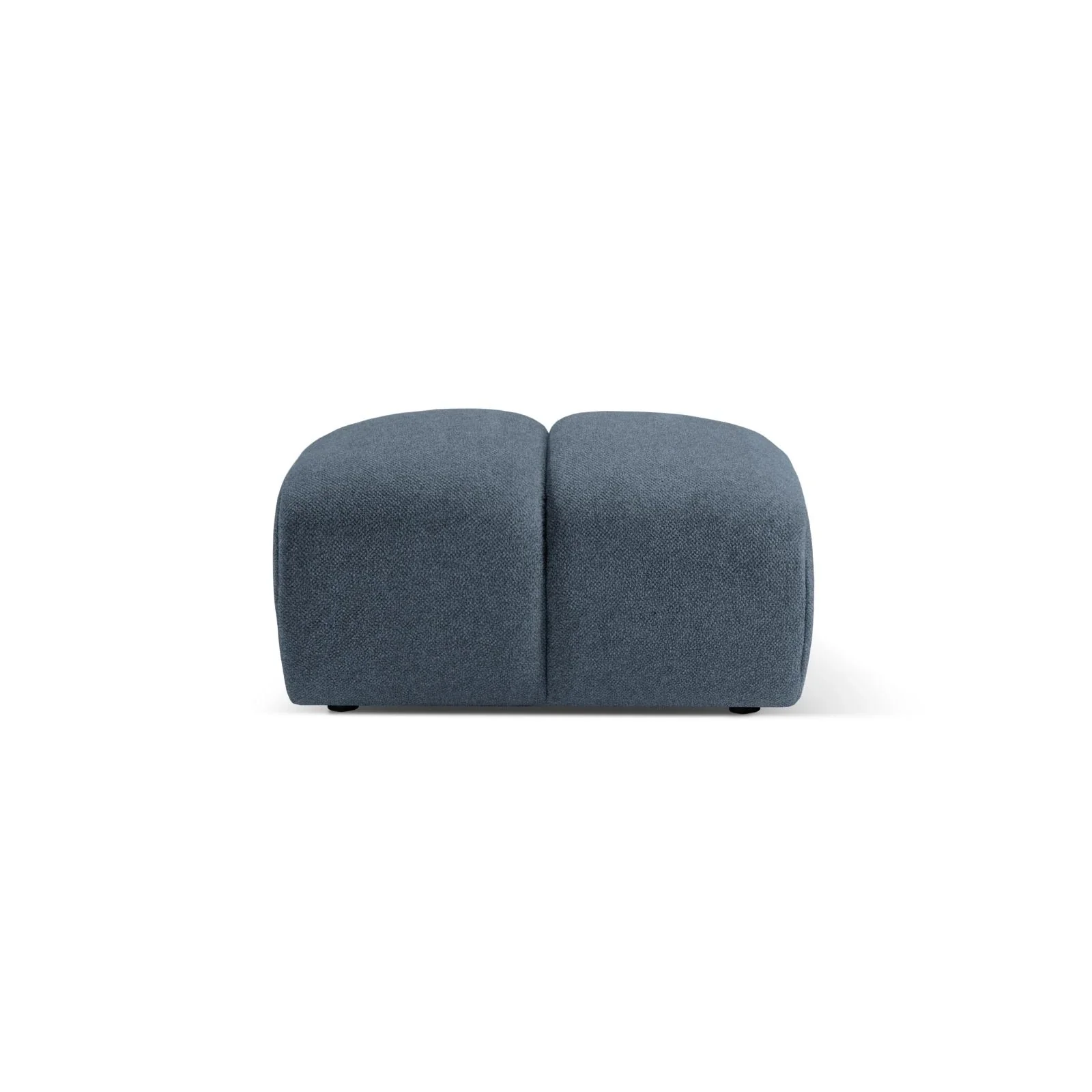 Diana Pouf mit Bezug aus 3D-Stoff, Samt oder Strukturstoff, 82x60 cm - Image 49
