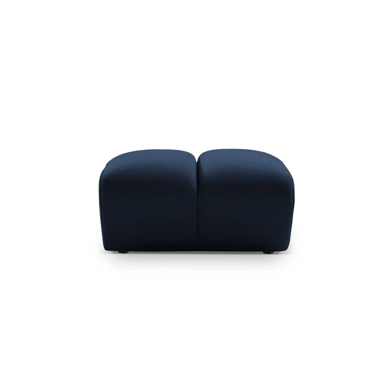 Diana Pouf mit Bezug aus 3D-Stoff, Samt oder Strukturstoff, 82x60 cm - Image 71