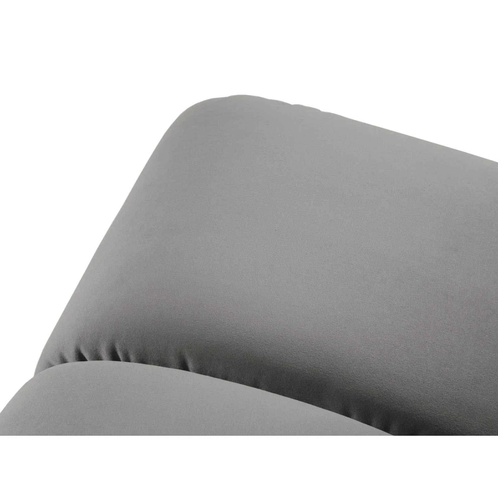 Diana Pouf mit Bezug aus 3D-Stoff, Samt oder Strukturstoff, 82x60 cm - Image 84