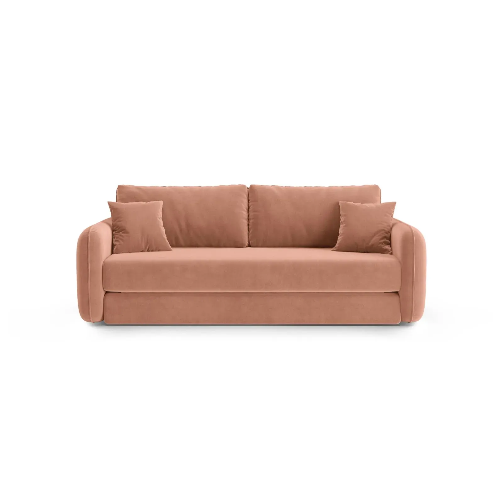 Dormi 3-Sitzer Sofa mit Schlaffunktion, aus Samt oder Strukturstoff, 225x94 cm - Image 119
