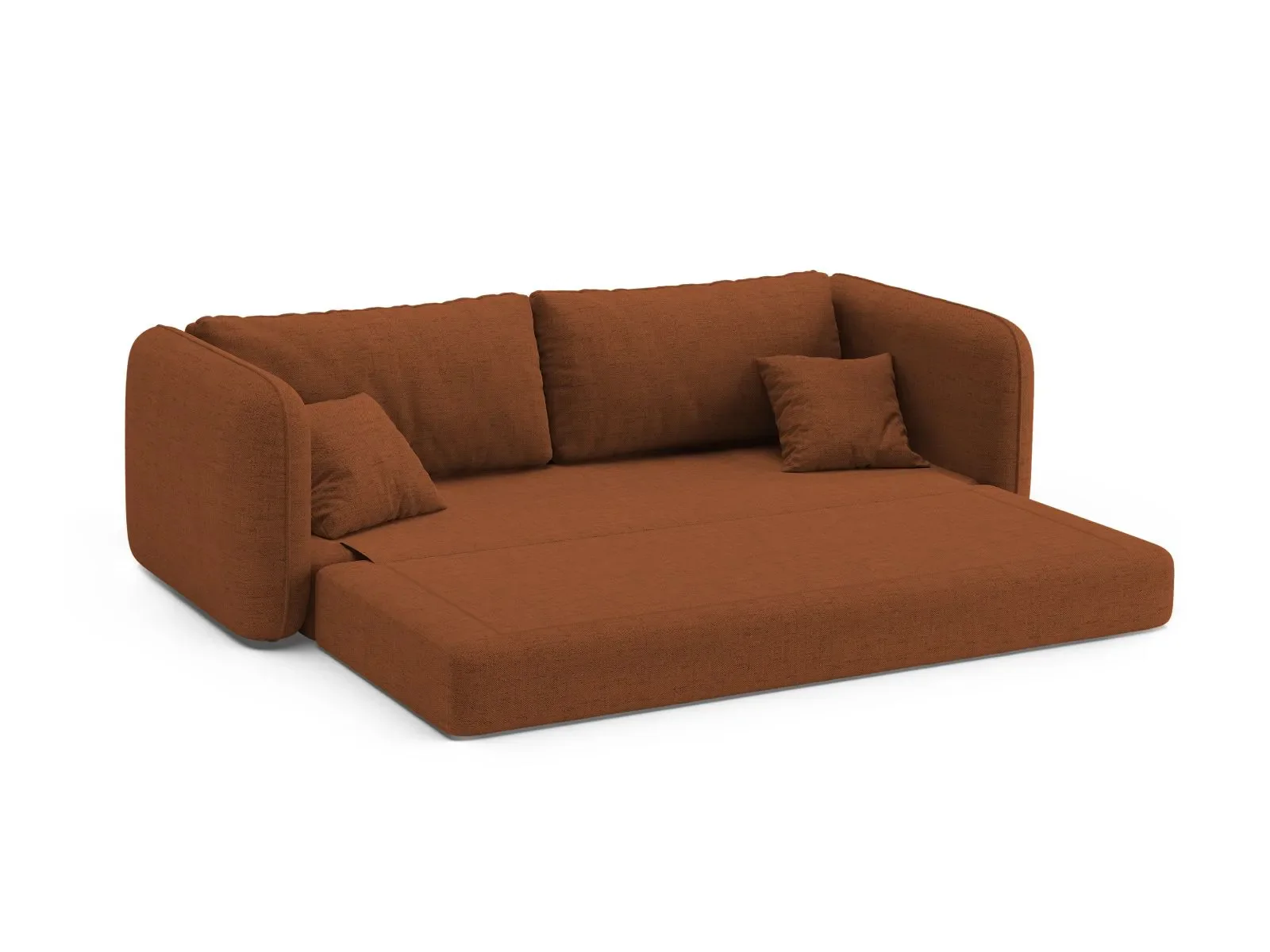 Dormi 3-Sitzer Sofa mit Schlaffunktion, aus Samt oder Strukturstoff, 225x94 cm - Image 78