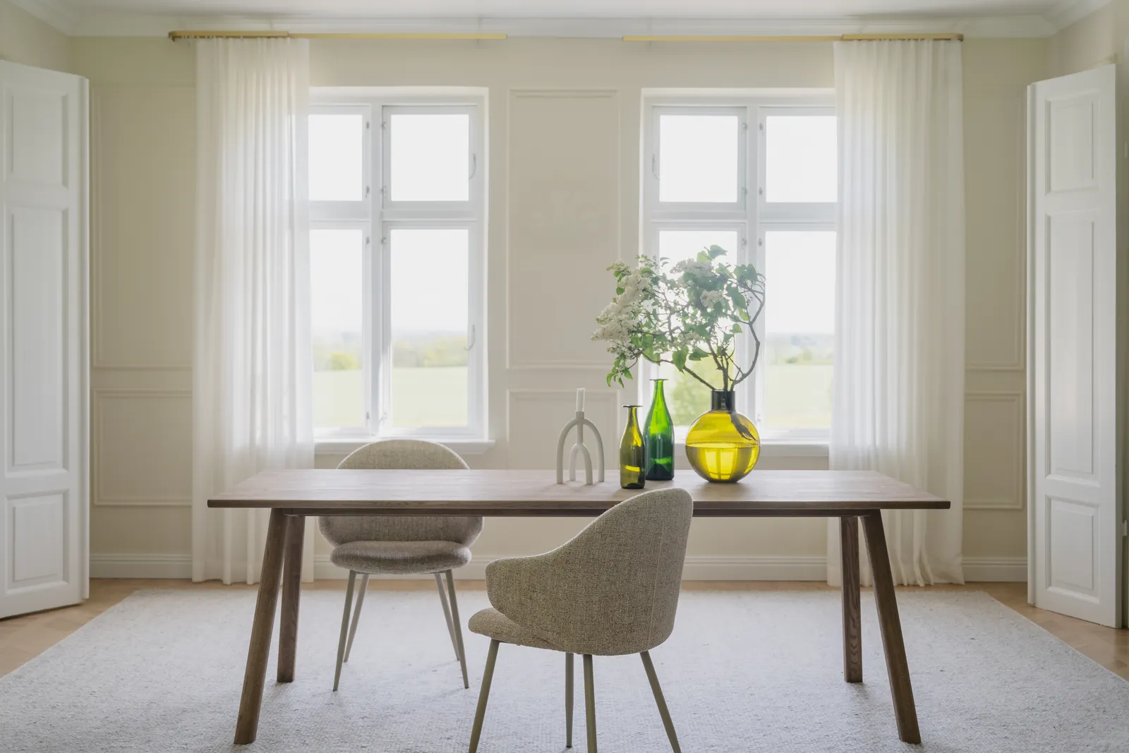 DRAKE Essstuhl Beige 60x58x83cm - Image 7