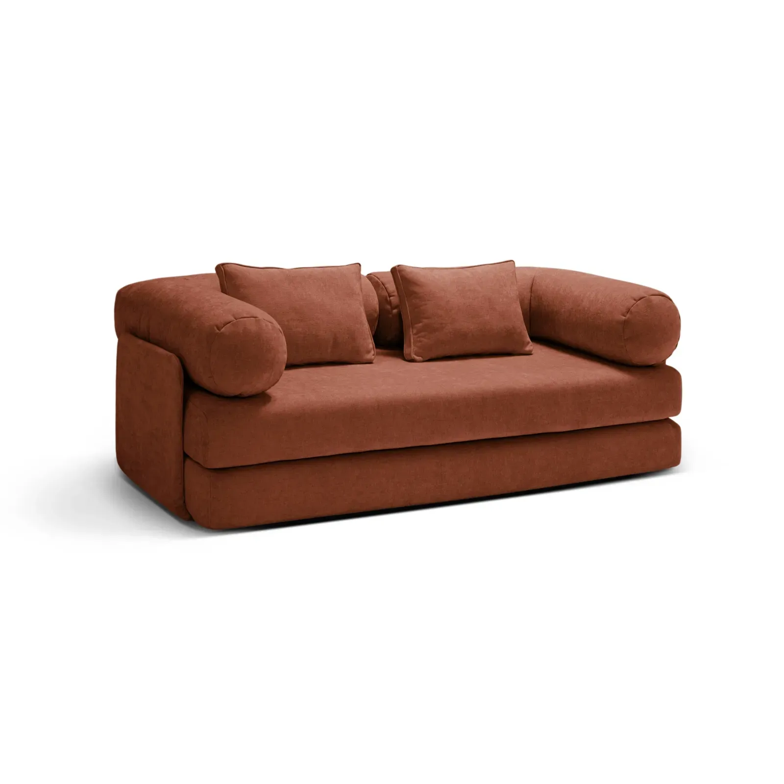 Dreamy 3-Sitzer Sofa mit Schlaffunktion, aus Strukturstoff, 206x95 cm - Image 34