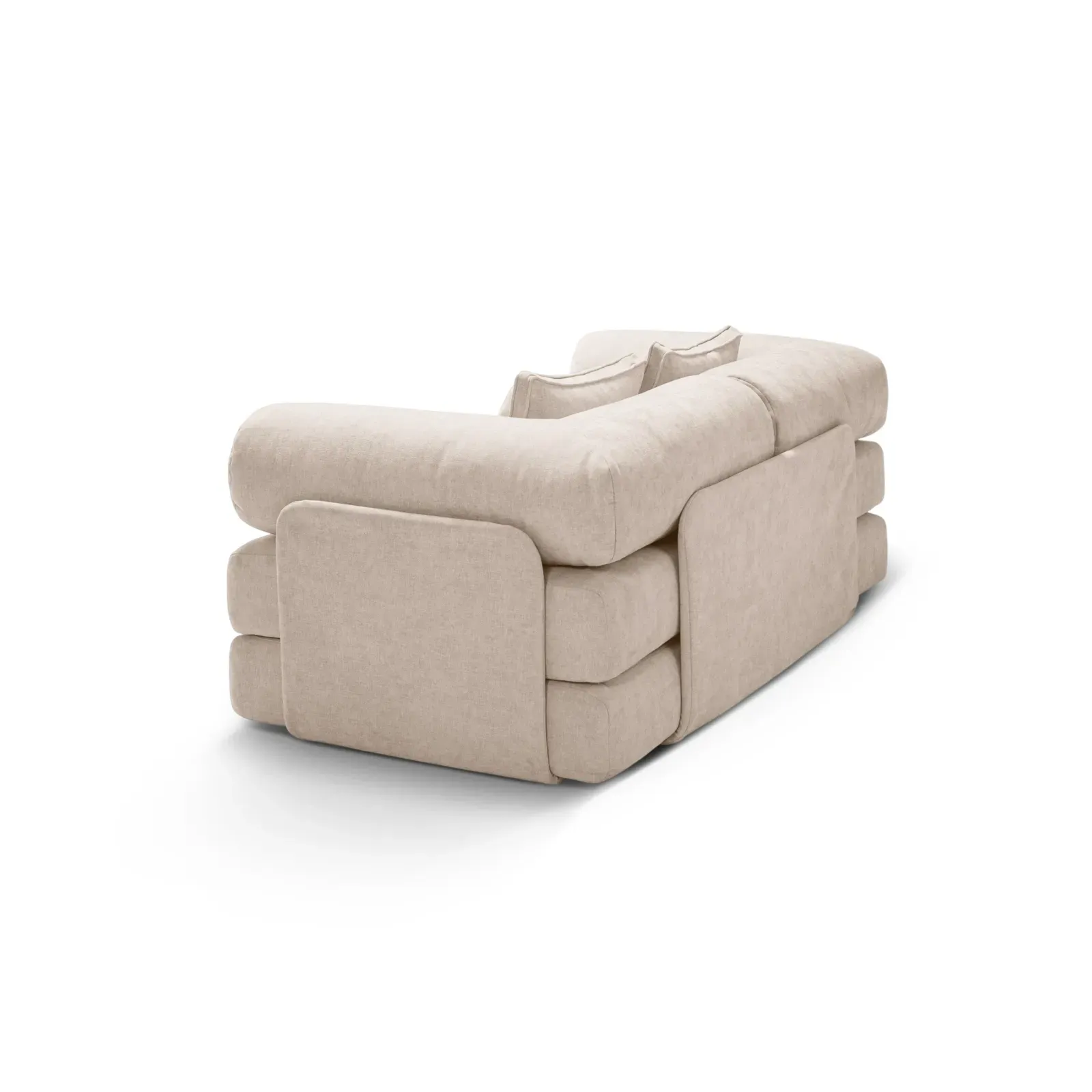 Dreamy 3-Sitzer Sofa mit Schlaffunktion, aus Strukturstoff, 206x95 cm - Image 5