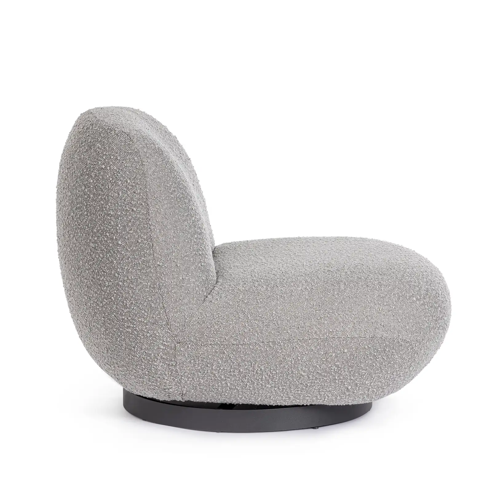 Drehsessel Margot Grau Bouclé - Image 8
