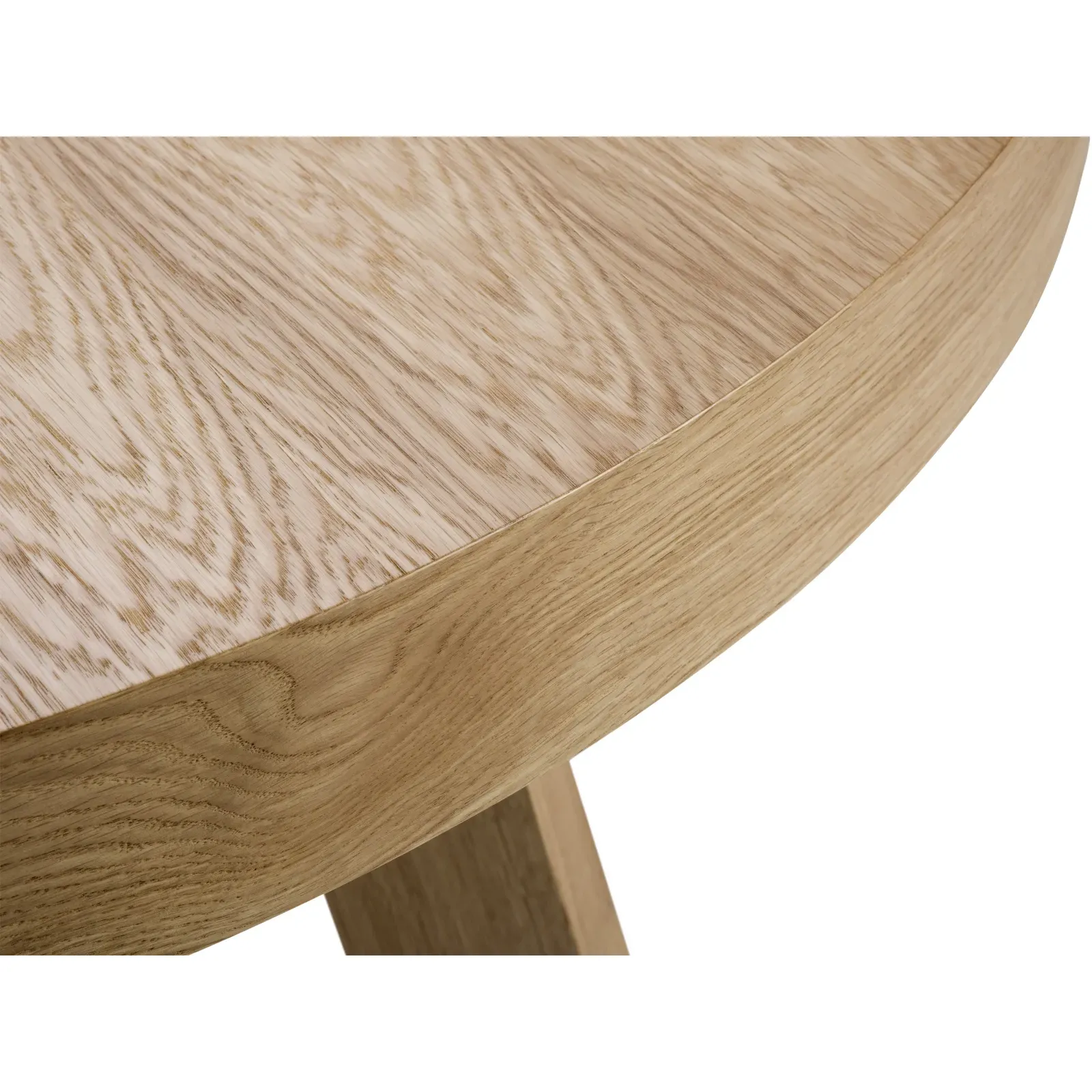 Dustin ausziehbarer Tisch Platte aus Eichenfurnier und Beine aus Eiche, 130-230 cm - Image 11