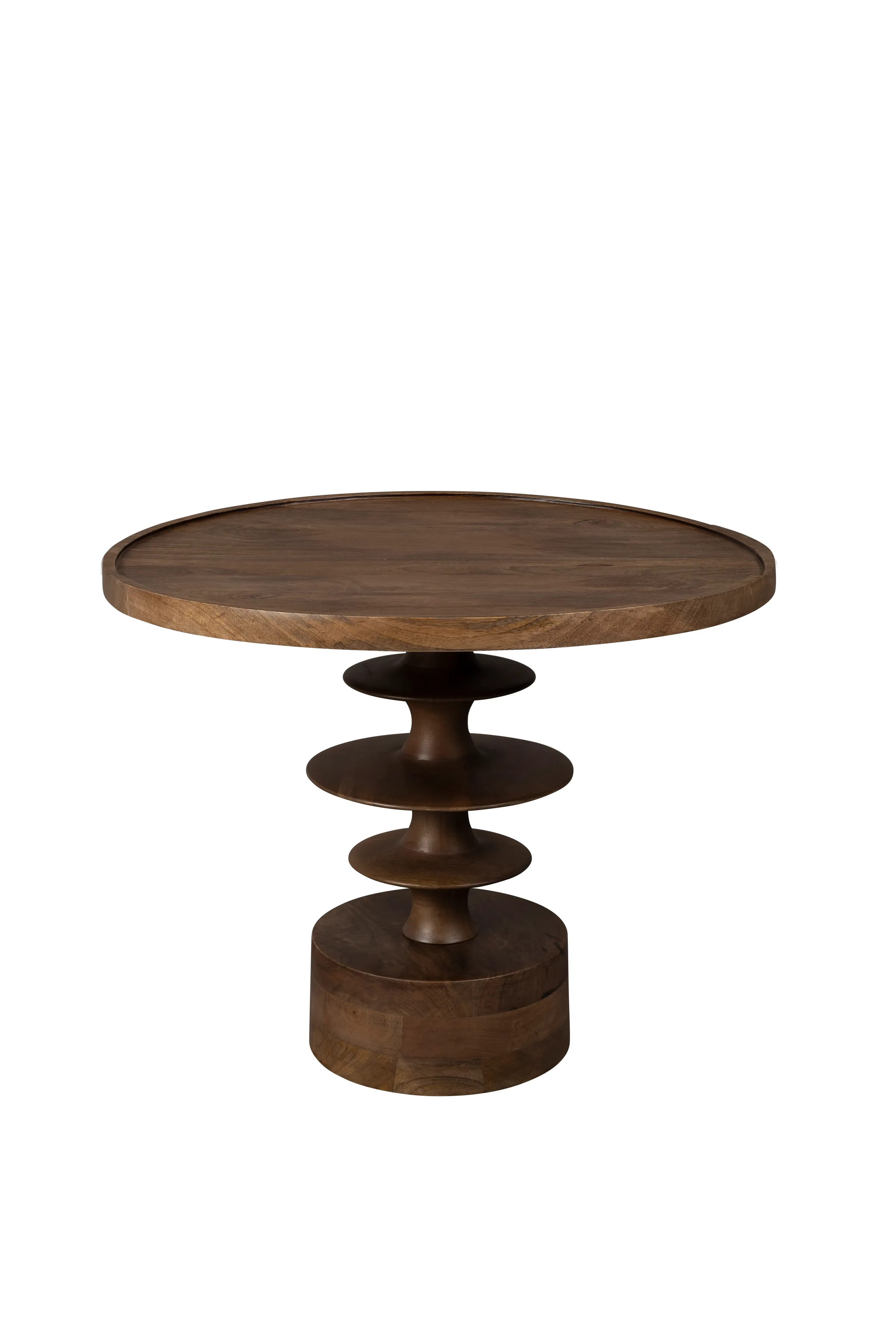 Cath Couchtisch Walnuss 66x66x50 cm
