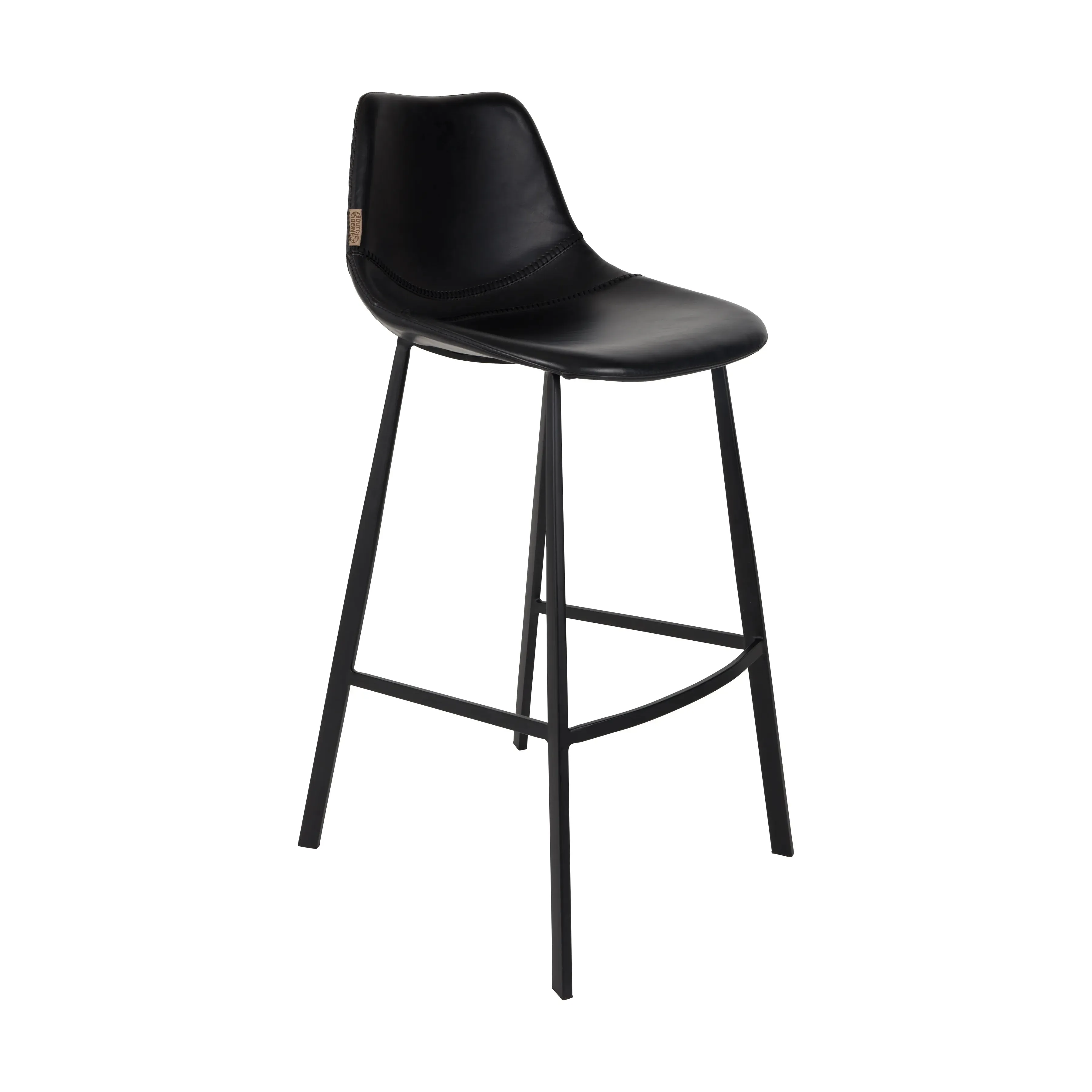 Franky Hocker Schwarz 80 cm