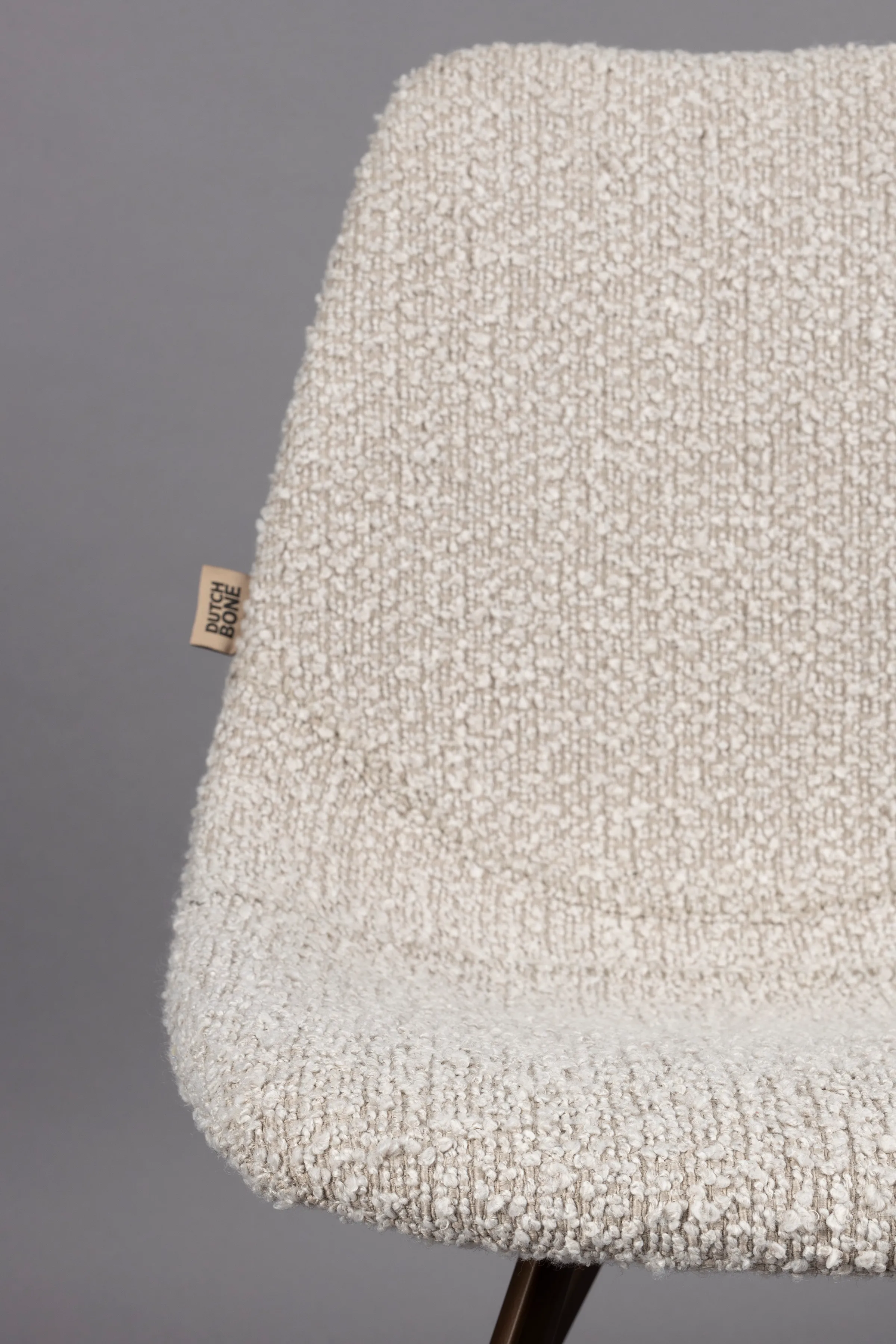 Franky Stuhl Bouclé Beige - Image 3