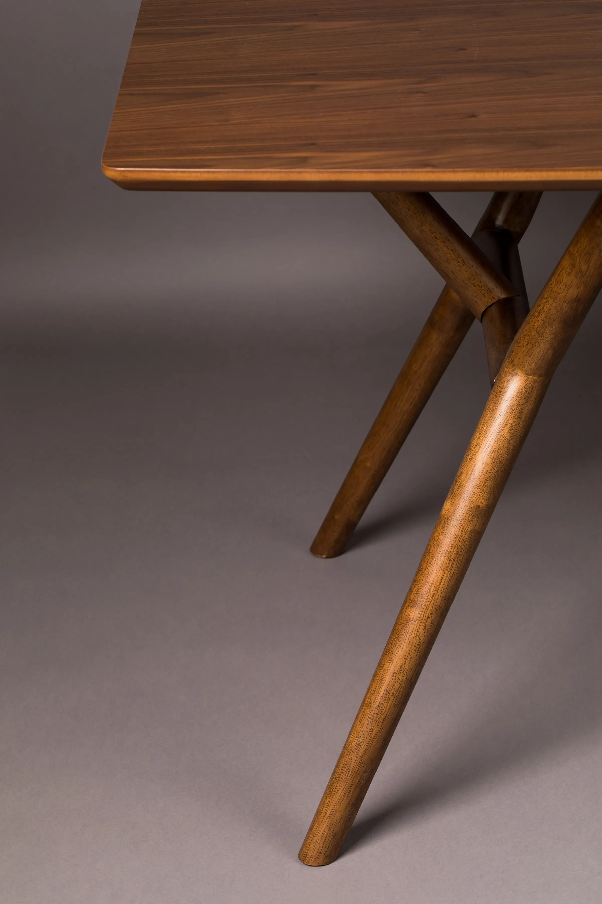 Malaya Esstisch Walnuss 180x90x74 cm - Image 5