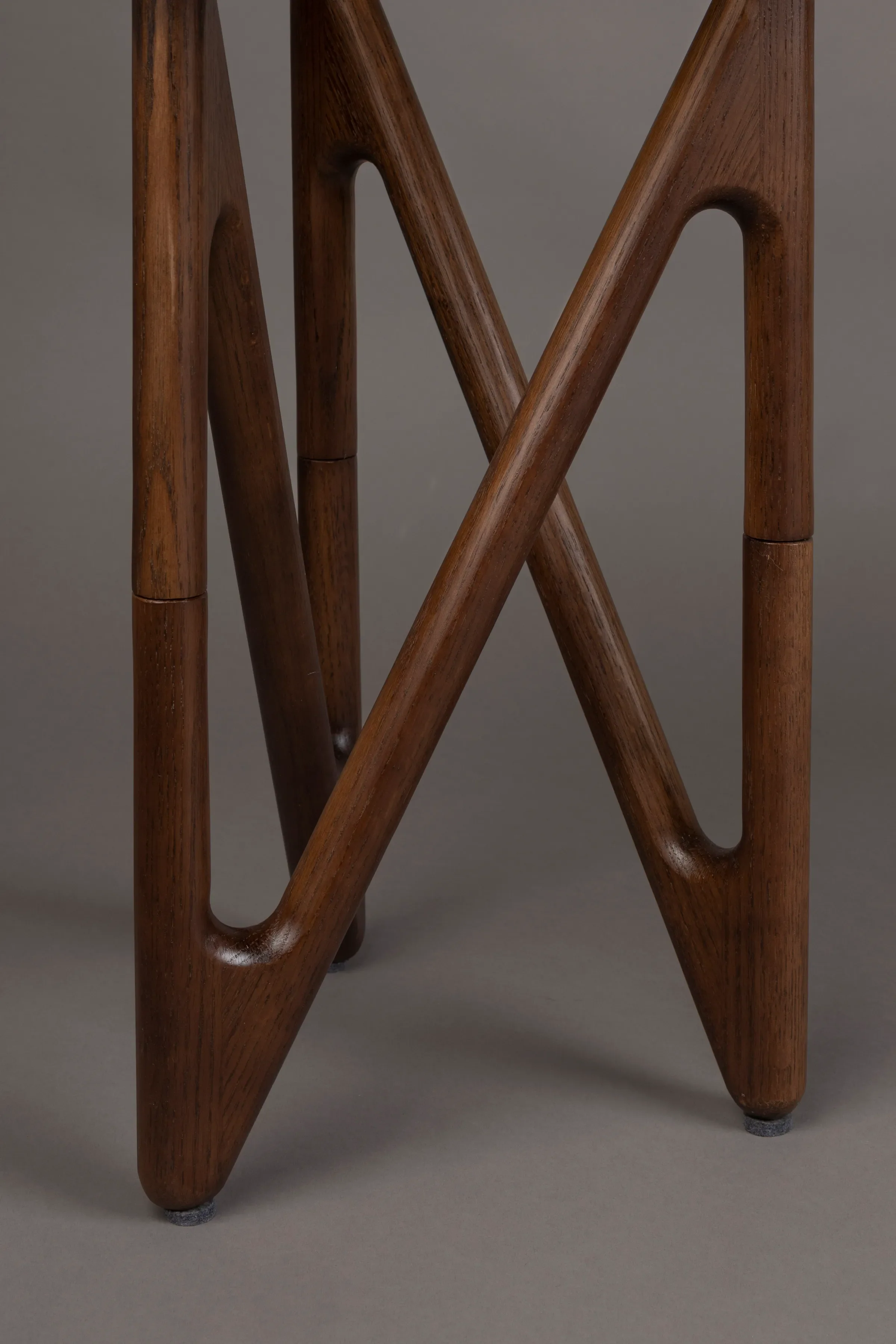 Naia Beistelltisch Walnuss 40x40x50 cm - Image 6